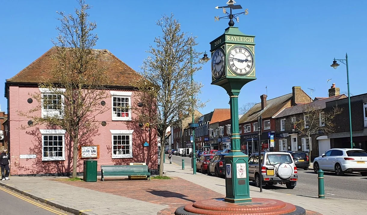 Rayleigh Clock Tower where LaunchLayer offers free diagnostic and collections