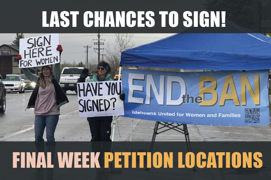 Last Chance: Sign in Rexburg