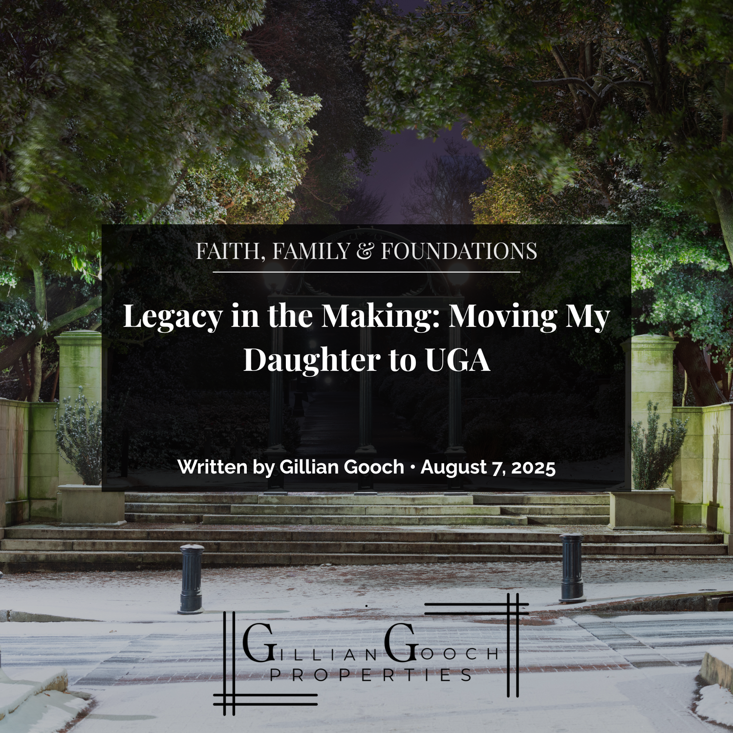 Legacy in the Making: Moving My Daughter into UGA