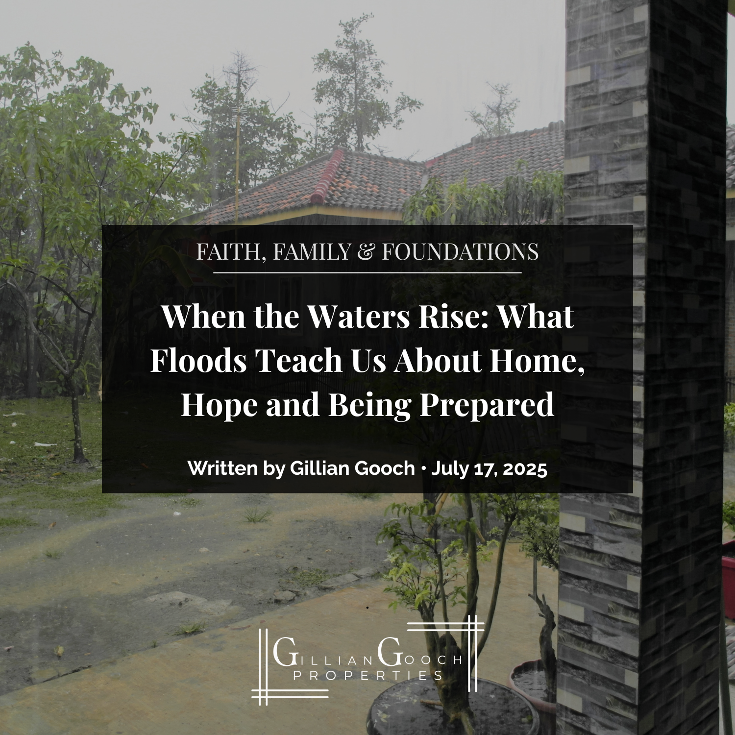When the Waters Rise: What Floods Teach Us About Home, Hope, and Being Prepared