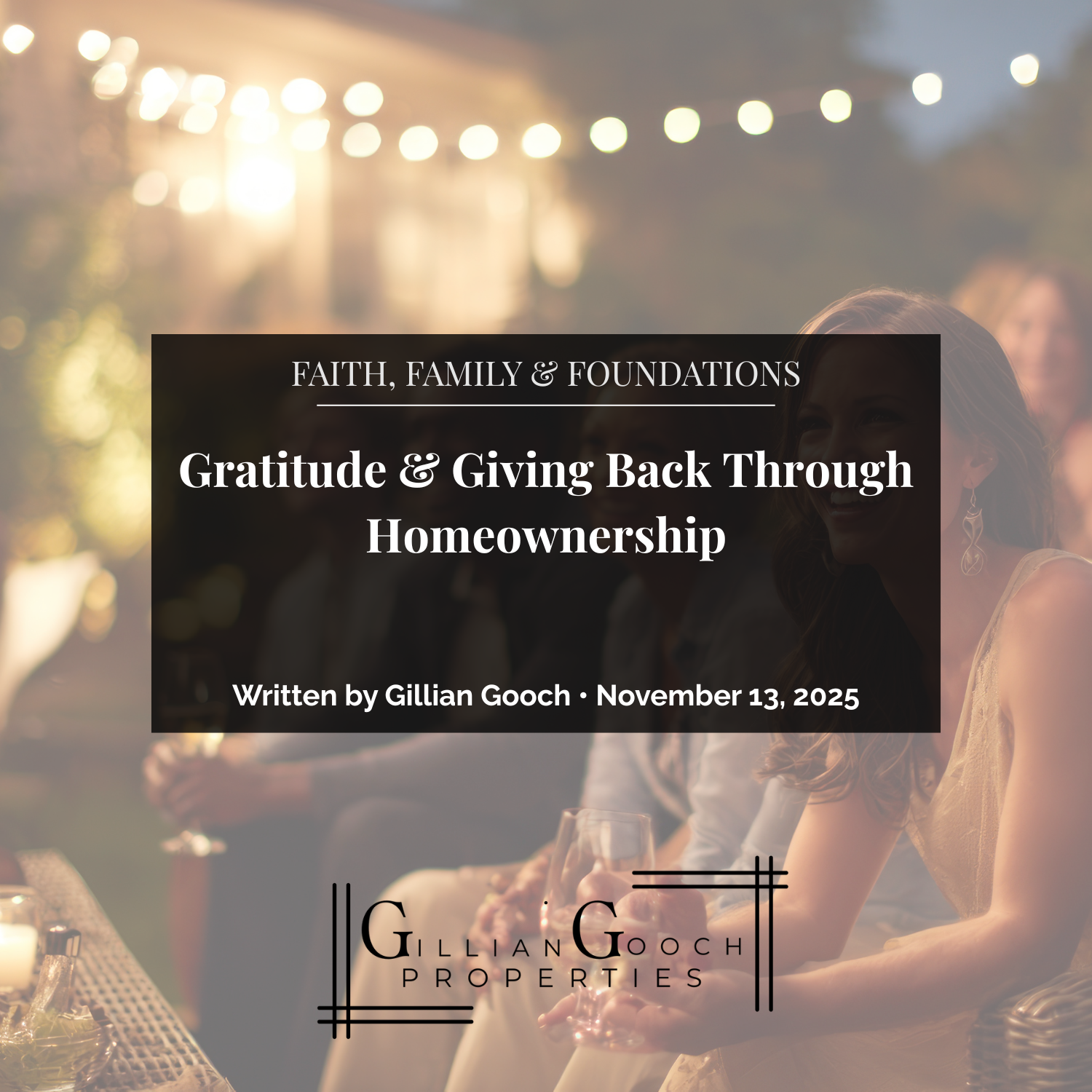 Gratitude &amp; Giving Back Through Homeownership
