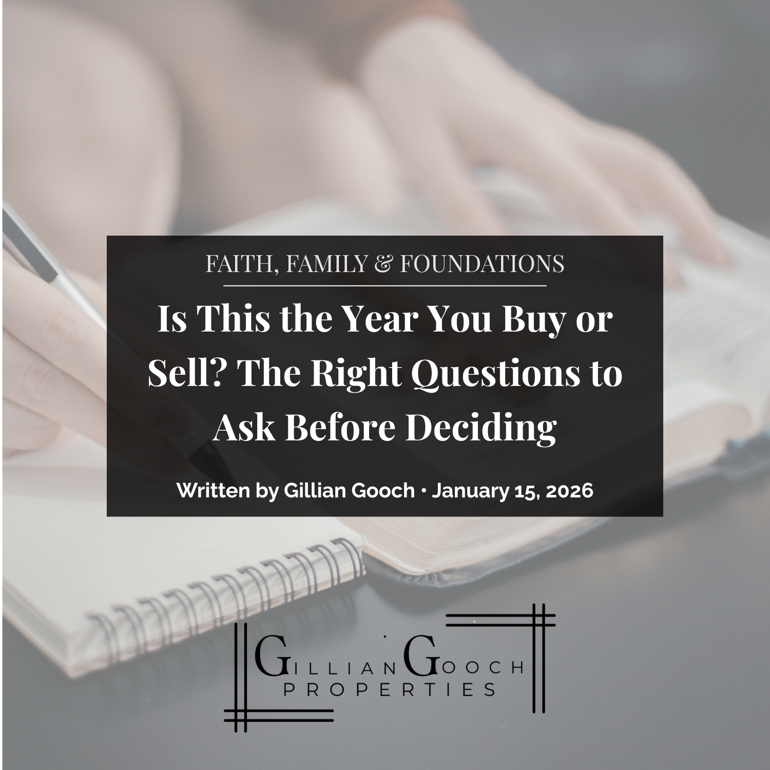 Is This the Year You Buy or Sell? The Right Questions to Ask Before Deciding