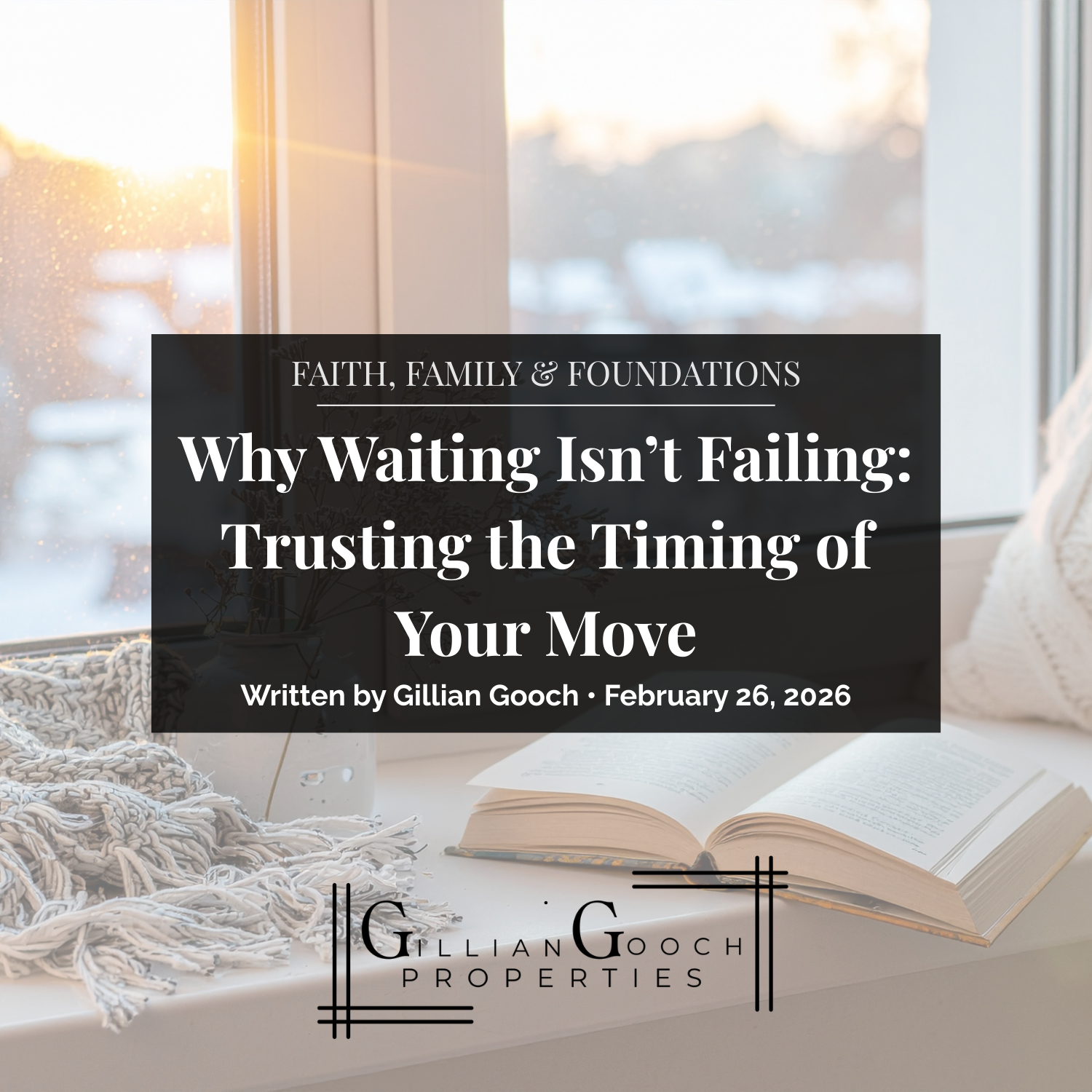 Why Waiting Isn’t Failing: Trusting the Timing of Your Move