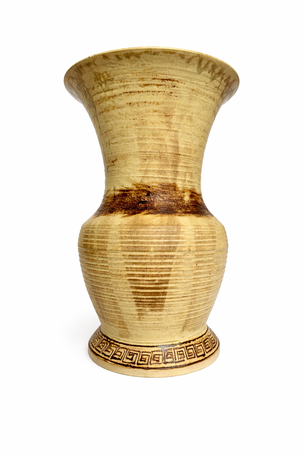 large Grecian pot with oxide detail