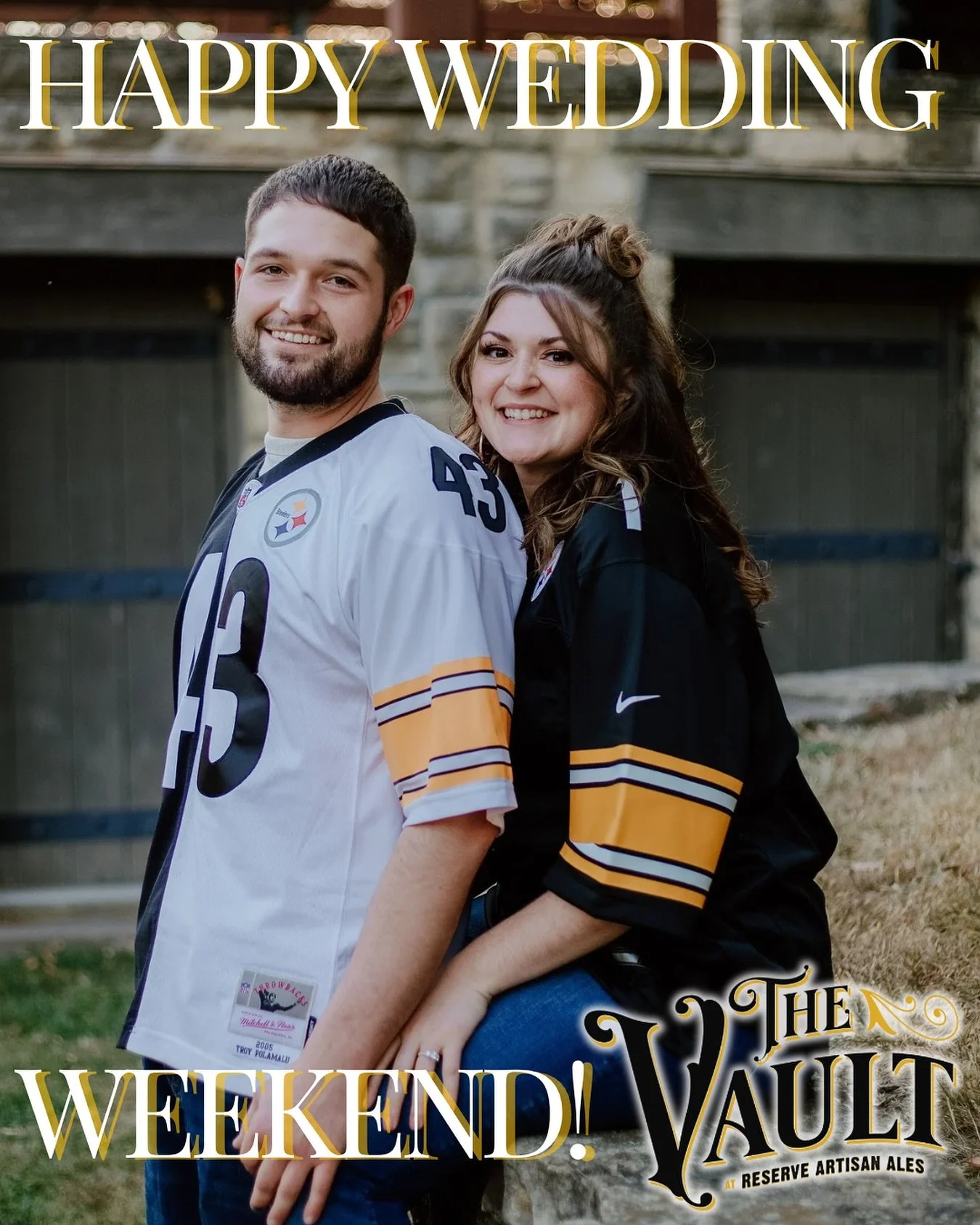 Happy wedding weekend, Clayton &amp; Maddie! 💐