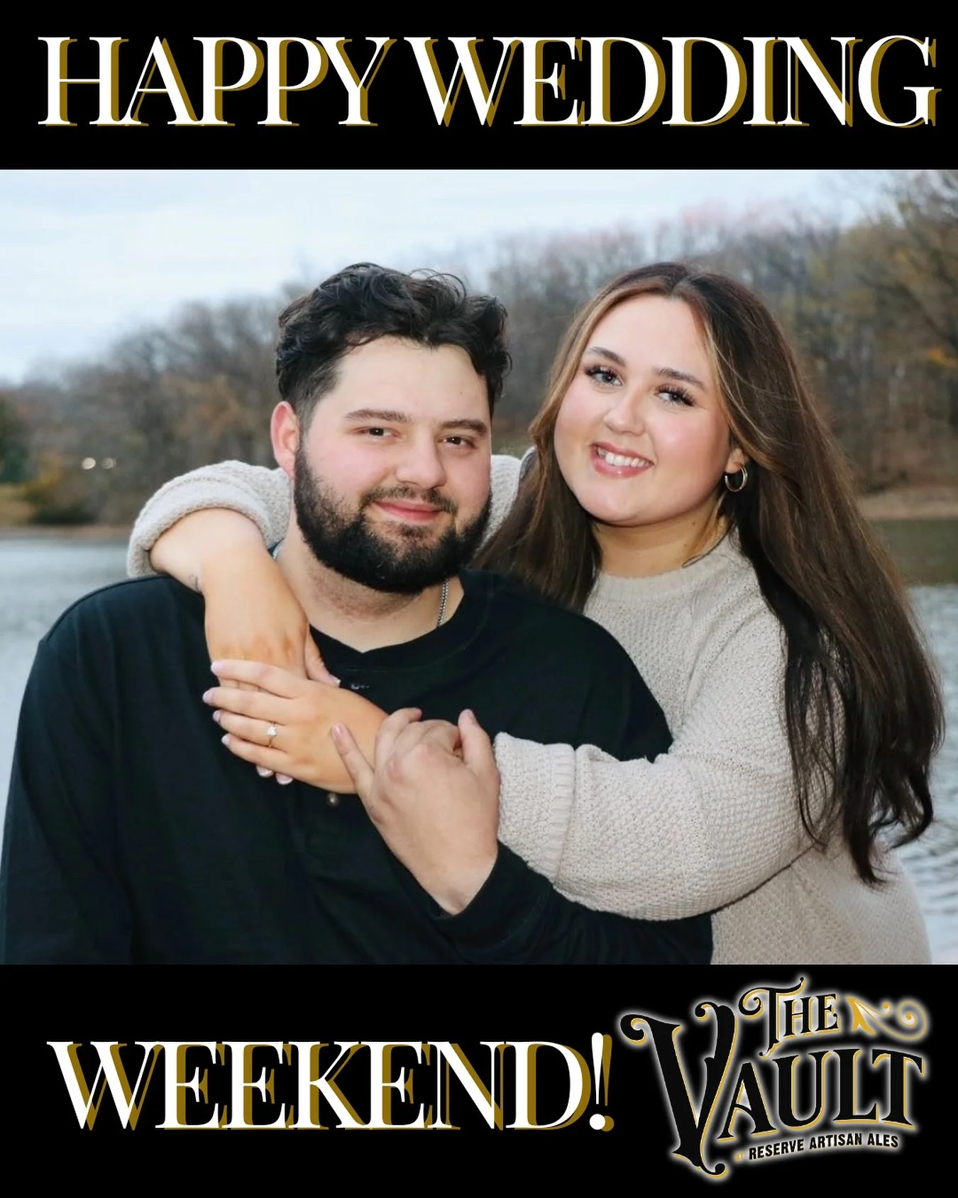 Happy wedding weekend, Nathanial and Gabriella! 💍