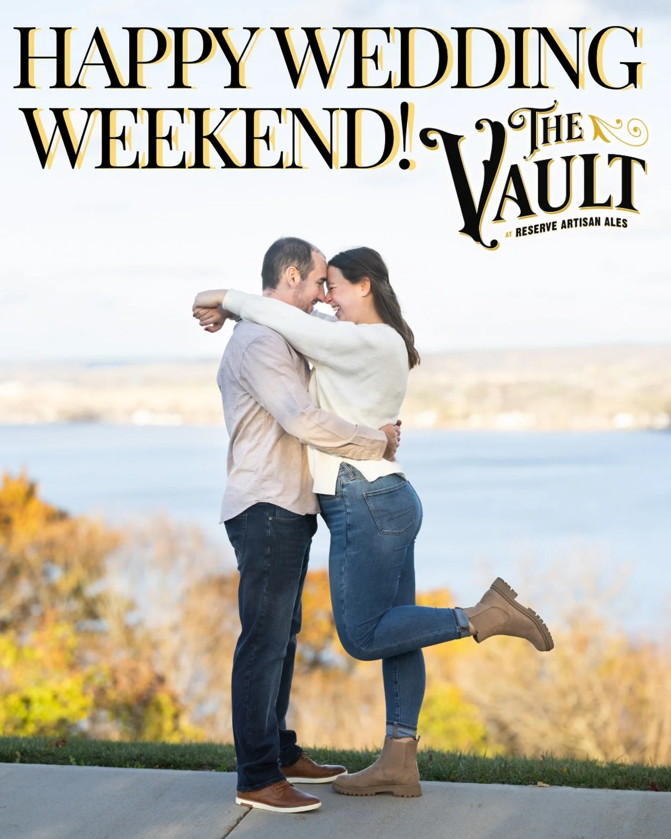 Happy wedding weekend, Shelby &amp; Jacob! 🎉