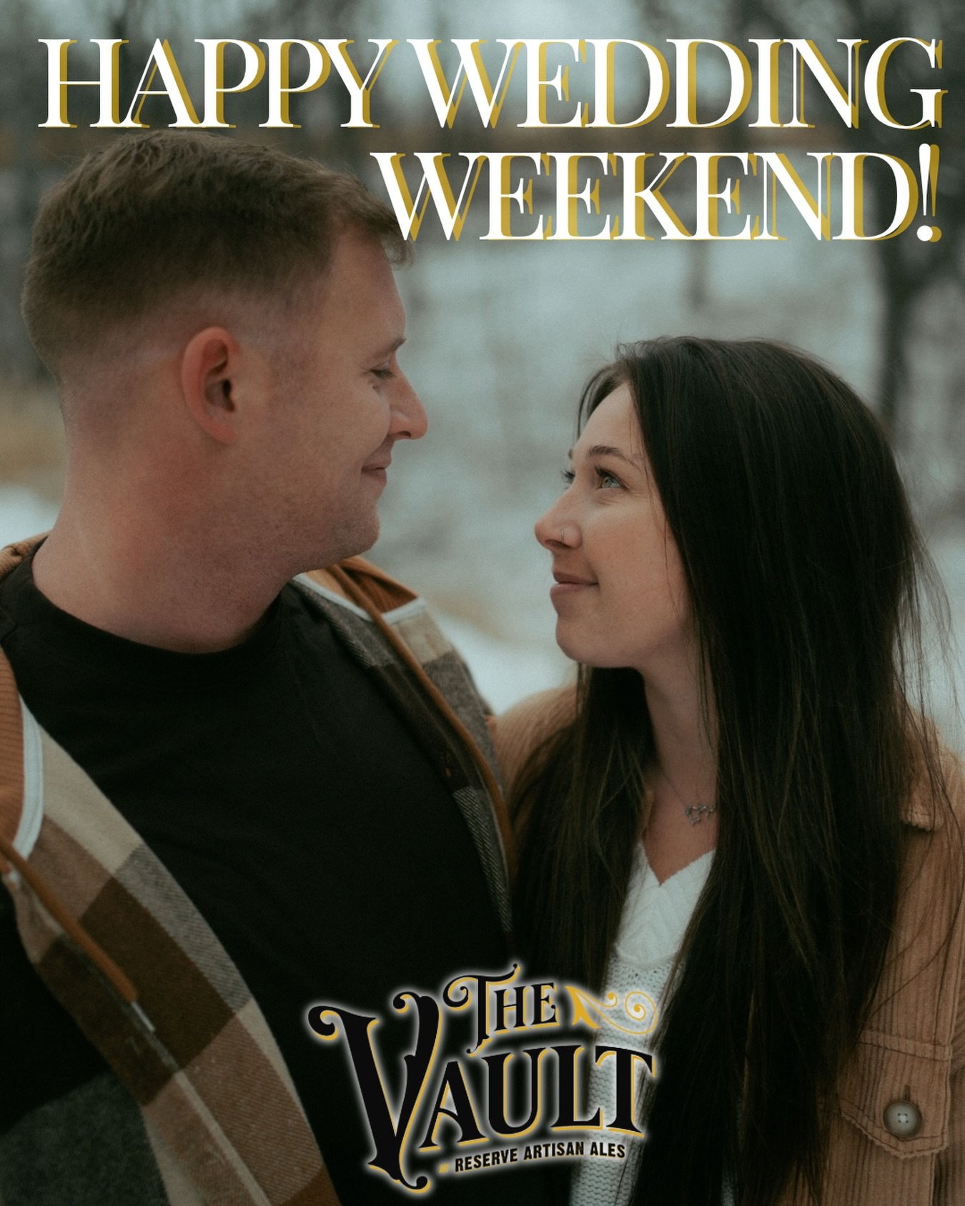 Happy Wedding Weekend, Cameron &amp; Jordan! ❄️