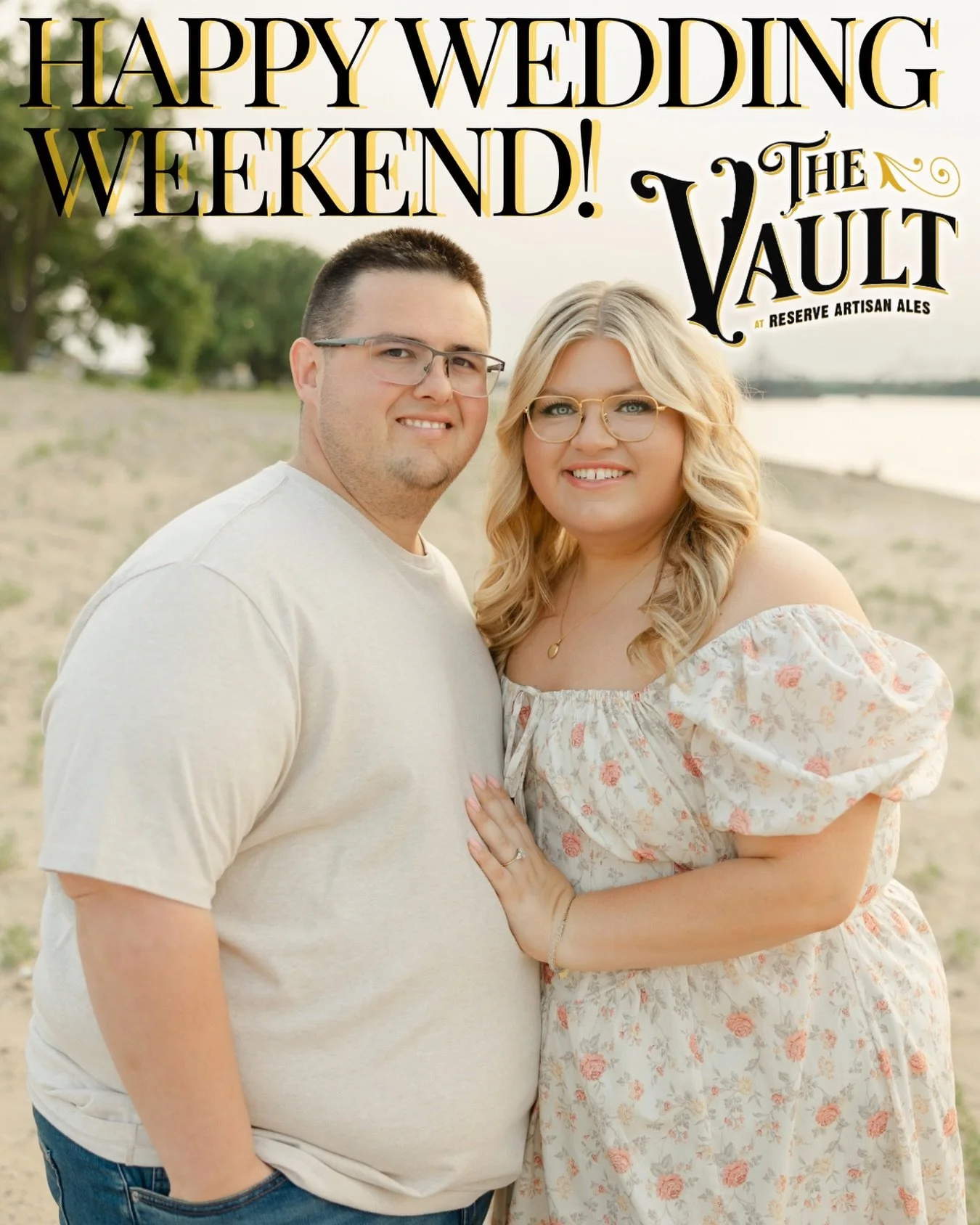 Happy wedding weekend, Abby &amp; Eric 💍