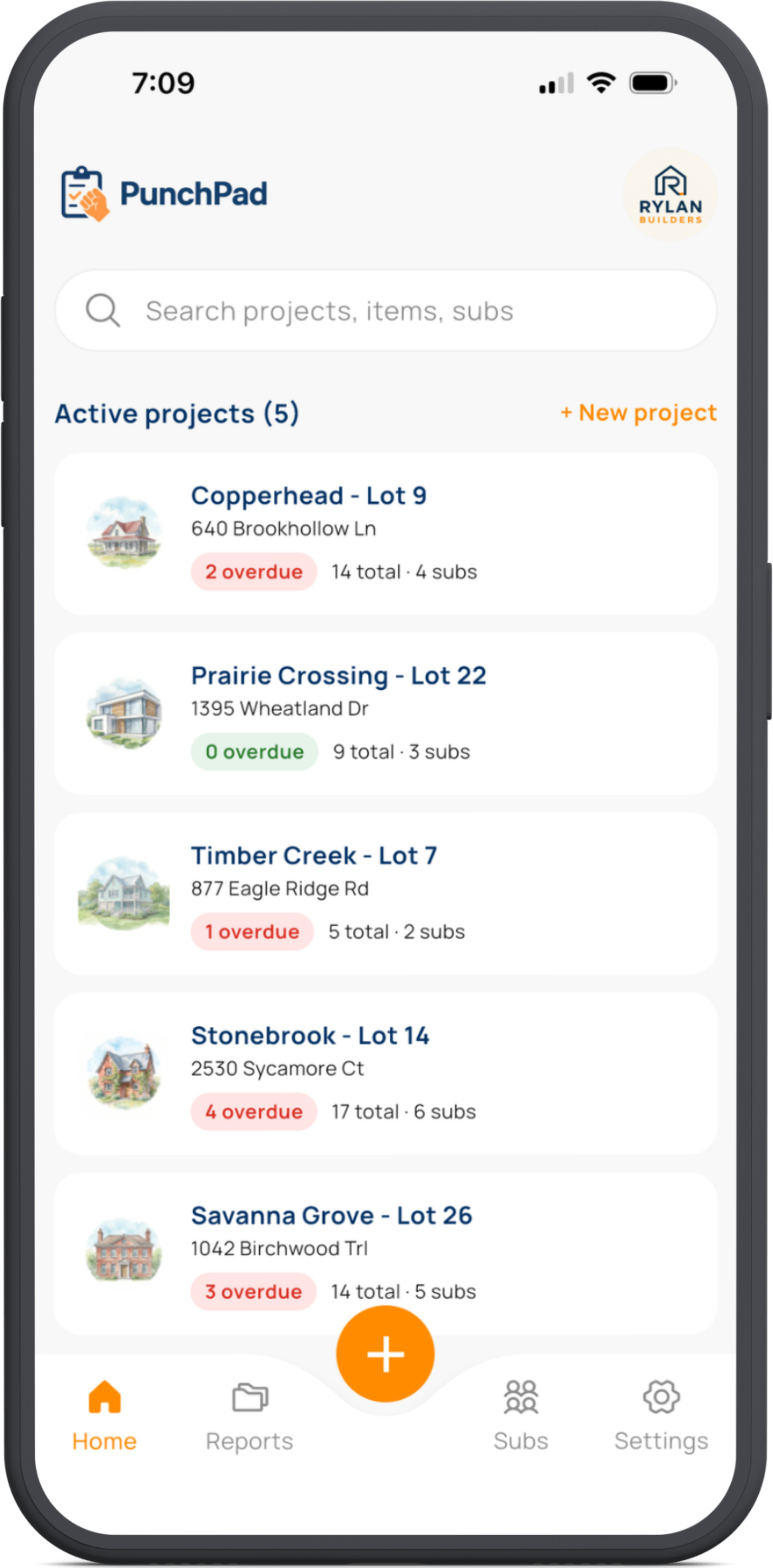 How builders track punch list items using PunchPad to capture issues, assign responsibility, and share progress in one place