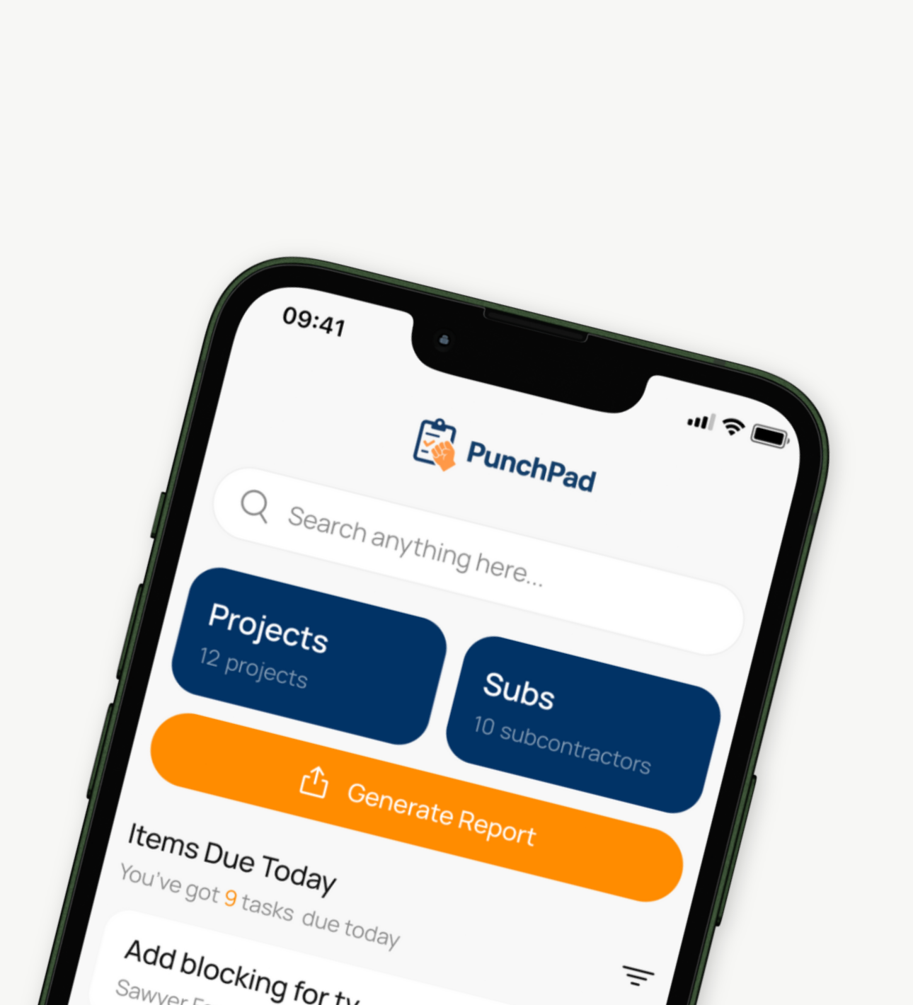How builders track punch list items using PunchPad to capture issues, assign responsibility, and share progress in one place