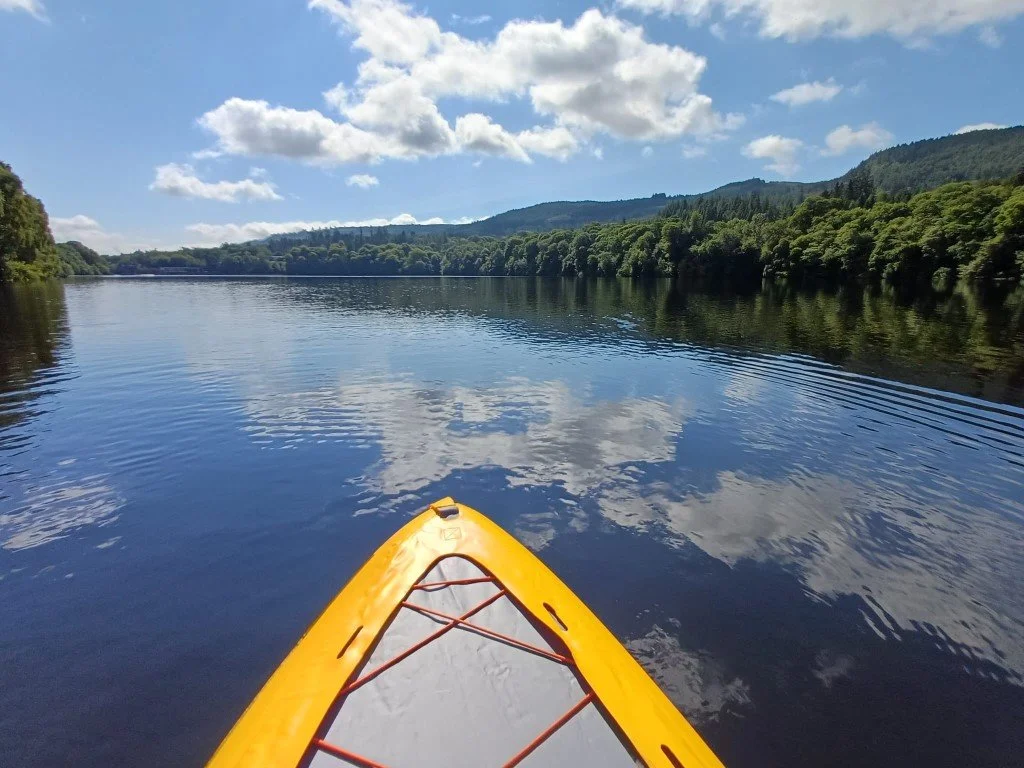 Outdoor Thrills: Kayak Loch Faskally, then enjoy thrilling quad bike trek across scenic 1,200 acres and clay shooting.