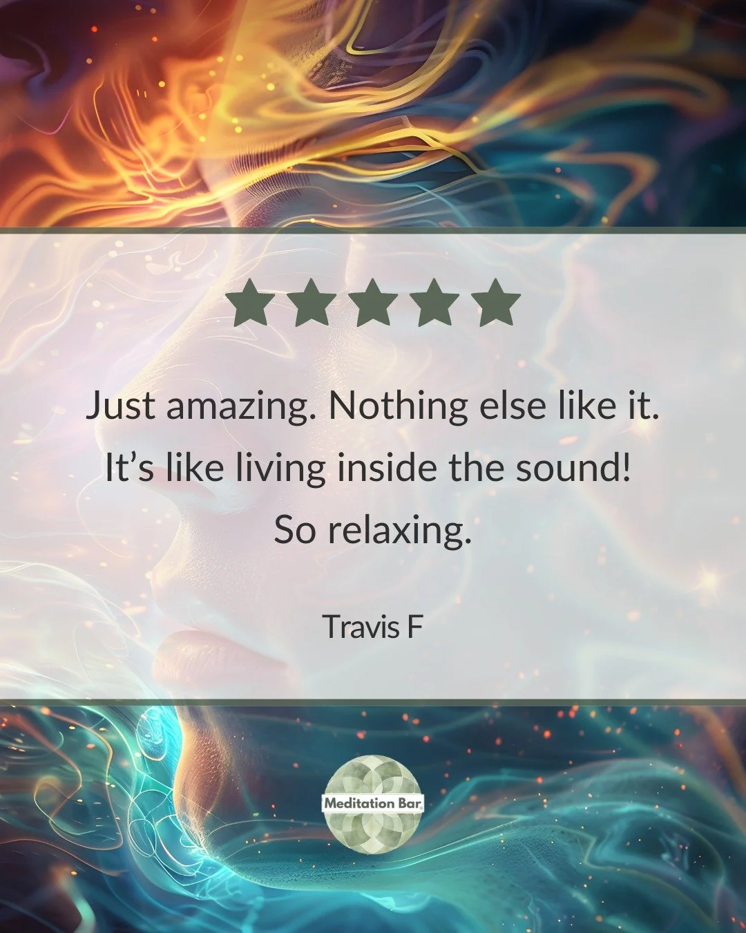 It&rsquo;s not easy to explain what happens in the Sound Lounge.

Thirty to forty-five minutes of vibration moving through your whole body&hellip; you just have to experience it.

Here&rsquo;s what one client felt when they did.
#SoundLounge #Meditat