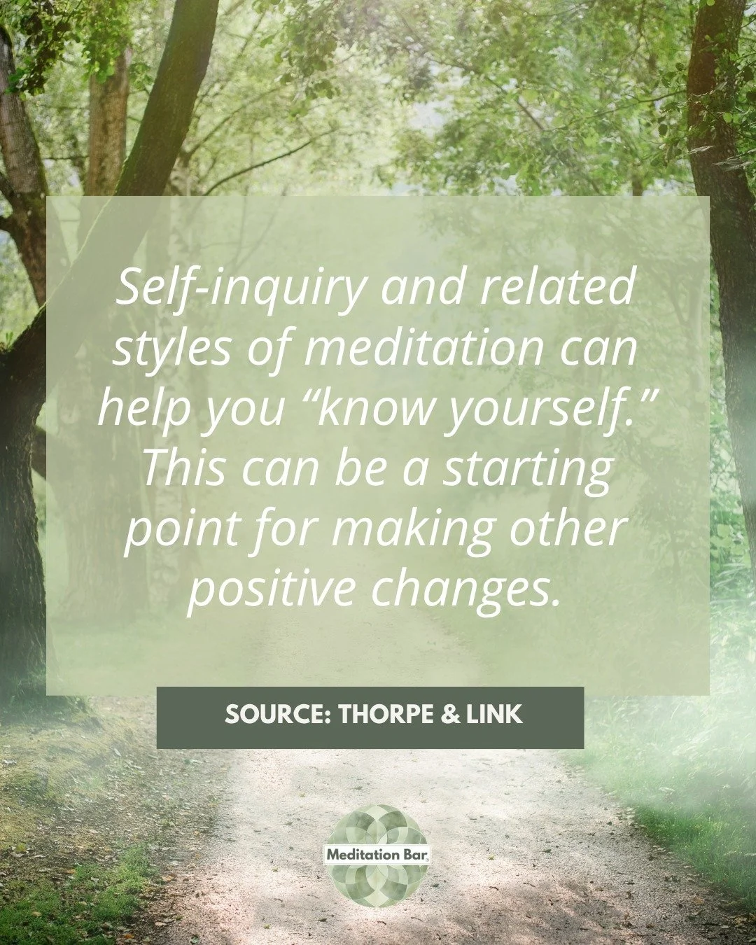 Busy brain? No problem. Meditation 101 teaches you how to work with your thoughts, not fight them.

It&rsquo;s meditation made approachable, flexible, and human.

#Meditation101 #MindfulnessForBeginners #TrainYourBrain #StartMeditating #MeditationBar