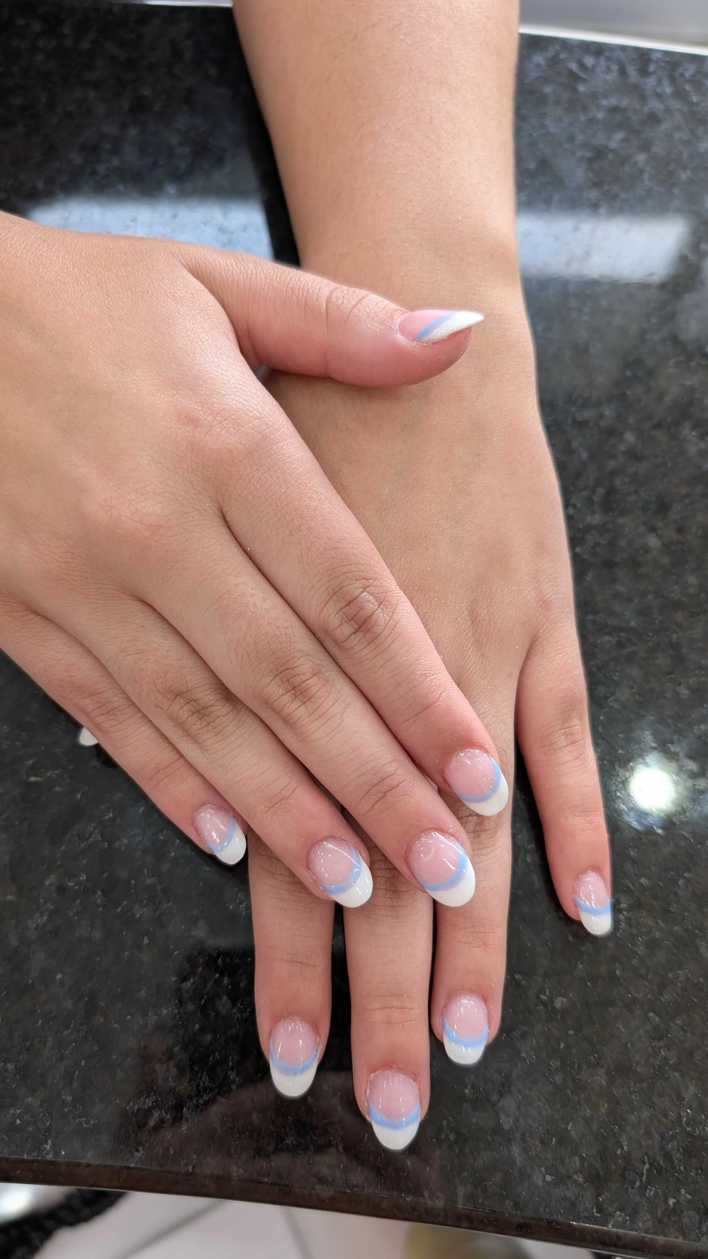 Nail art manicure