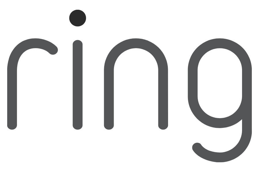 A black background with gray text that reads 'ring'.