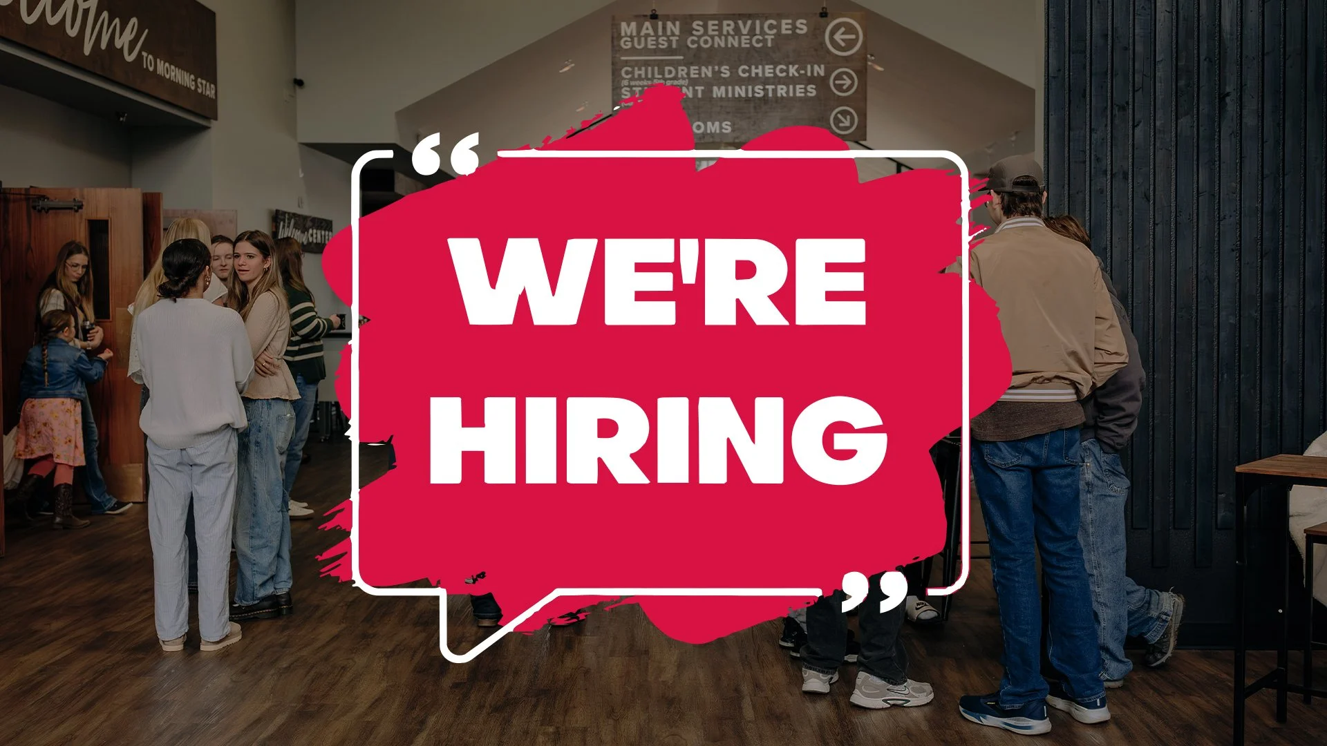We’re hiring!