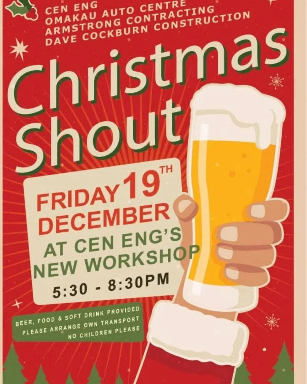 See you tomorrow night! 🍻