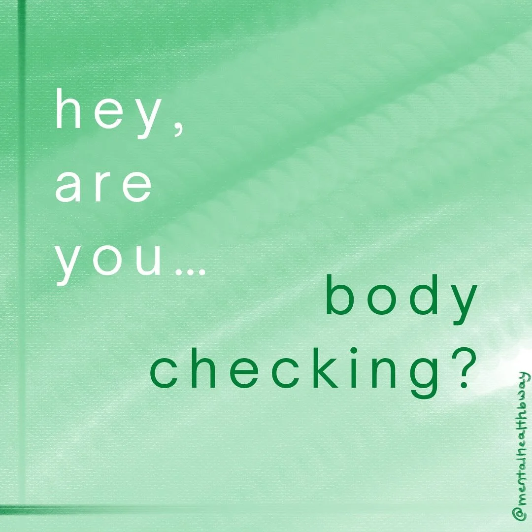BMHF is kicking off #MentalHealthAwarenessMonth with a big problem in our industry &mdash; body checking. 😵&zwj;💫 In an artistic world surrounded by mirrors (at all times, it seems!) it can be too easy to fall into without even realizing the danger