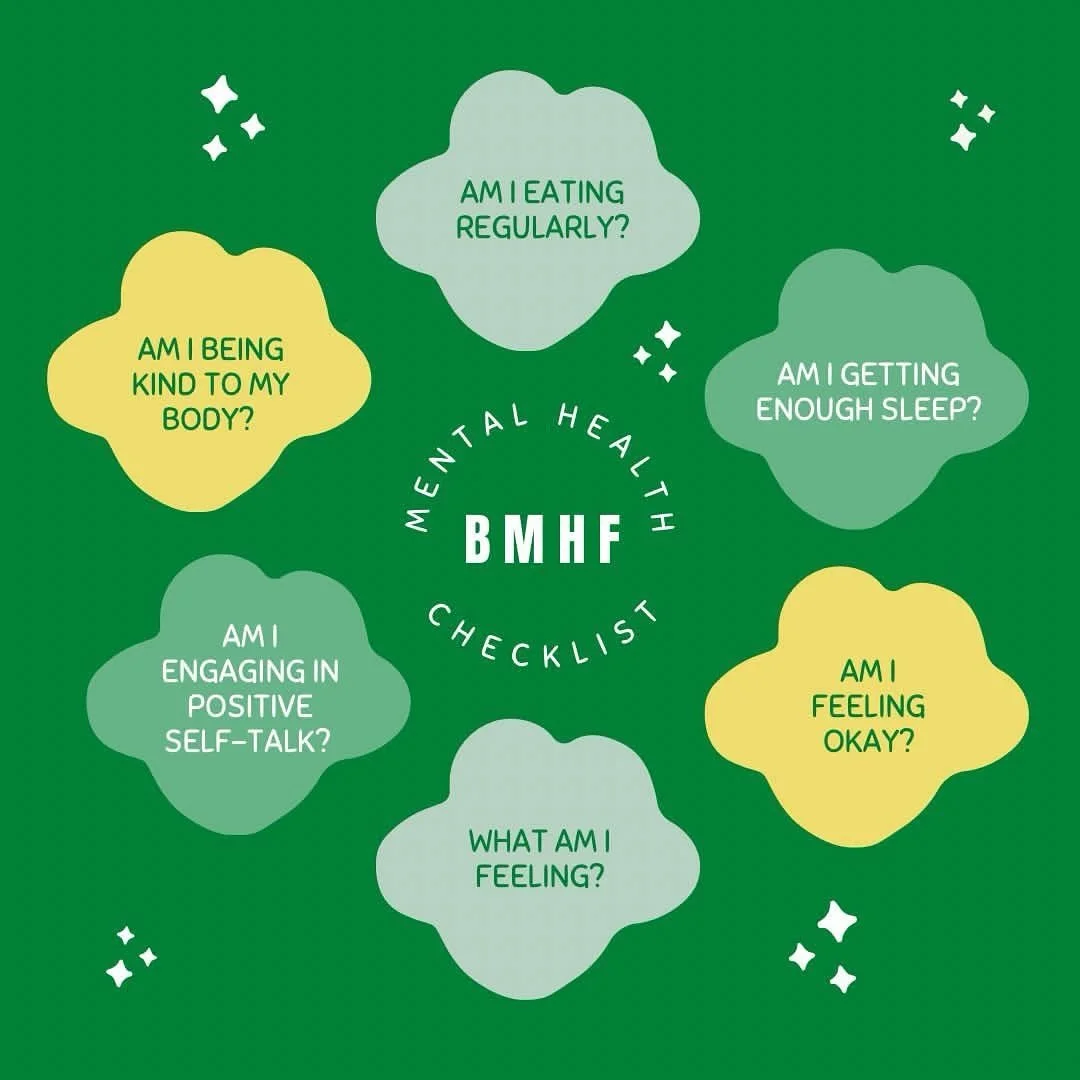 Be sure to look over your checklist this weekend! BMHF is here for you. 🧠🌟

#BMHF #Broadway #BroadwayMentalHealthFoundation #broadwaymentalhealth #bway #theatre #nonprofit #psychology #mentalhealth #mentalhealthawareness #mentalhealthmatters #menta