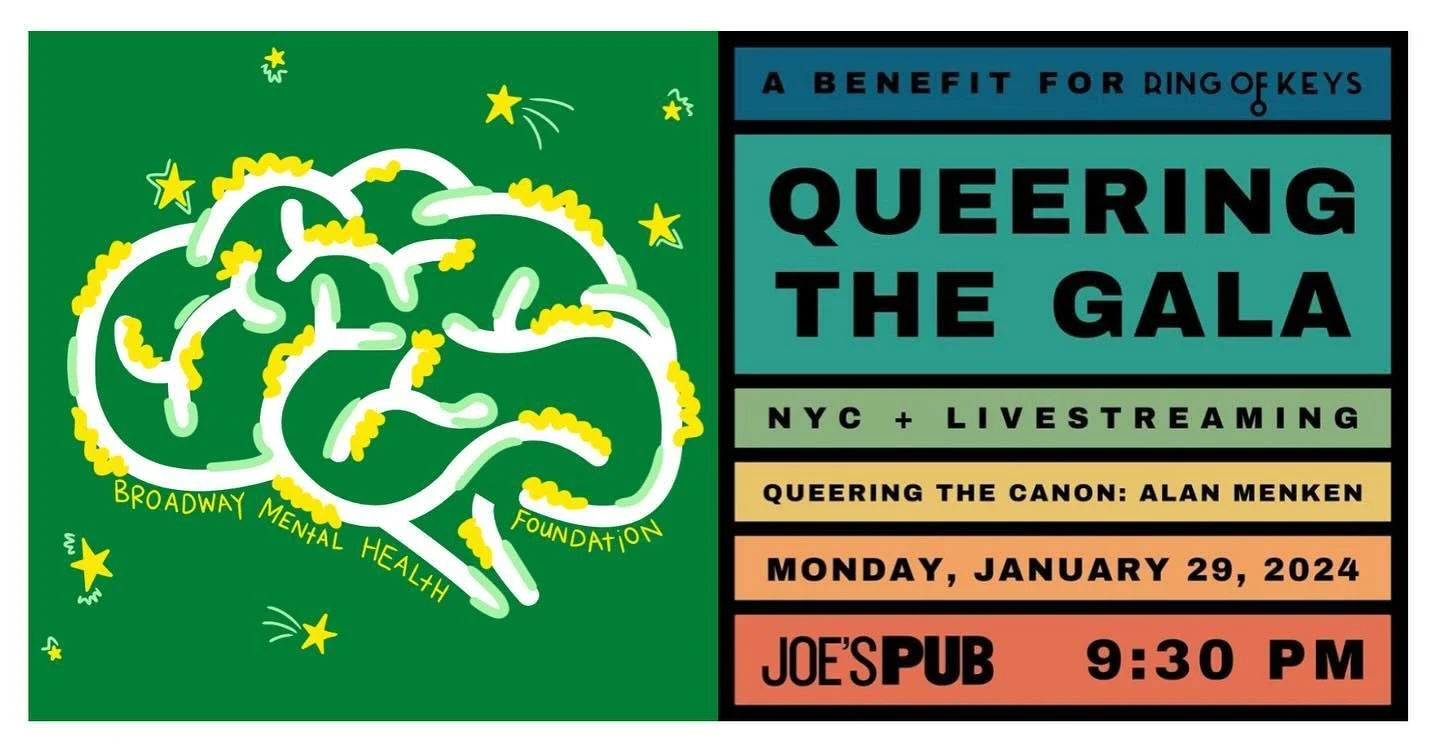 The Broadway Mental Health Foundation is thrilled to attend the @ringofkeysorg first-ever gala and benefit. 💚🧠💫

The Ring of Keys artist service organization was established 6 years ago that provides visibility all for musical theatre artists who 