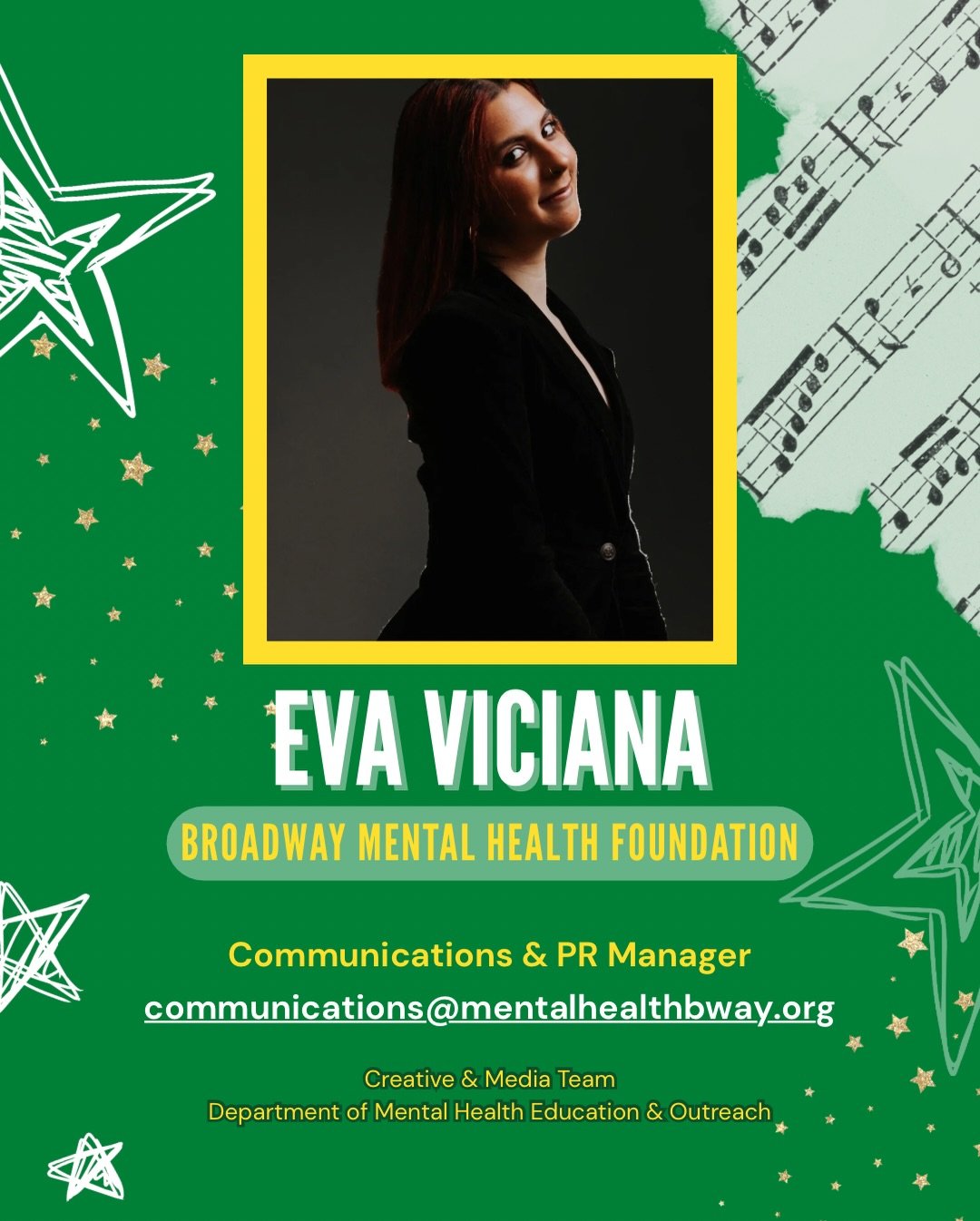 We are growing our team to better serve YOU. 🎭✨

Please join us in welcoming Eva Viciana (@evamargaretviciana) as our Communications &amp; PR Manager!

Our mission to dismantle toxic workplace environments relies on clear, fearless communication. Ev