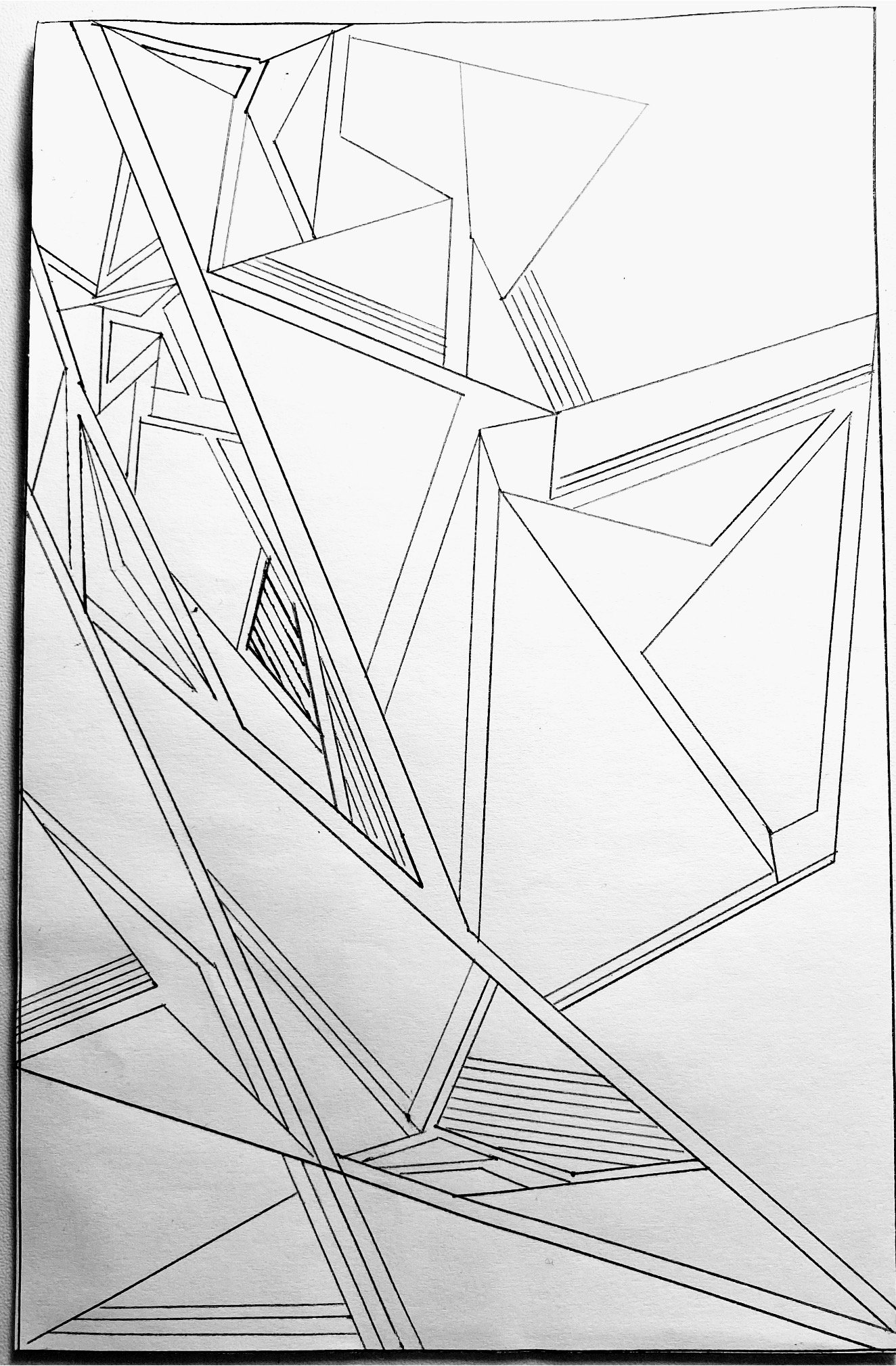 Skyscraper Silhouette Canvas