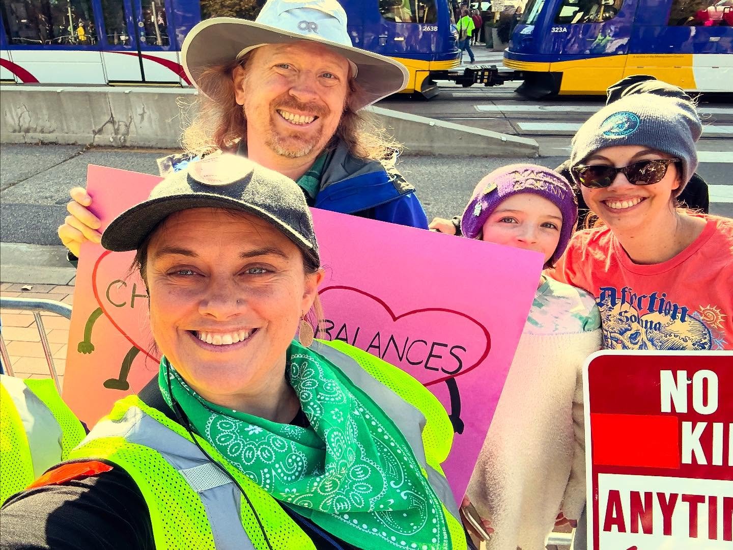 Today&rsquo;s Minneapolis No Kings Rally was a joyful display of democracy and solidarity-music, costumes and signs, and so many friends. Jamie and I led a great team of Marshalls-a role that I love because it means everyone else just gets to show up