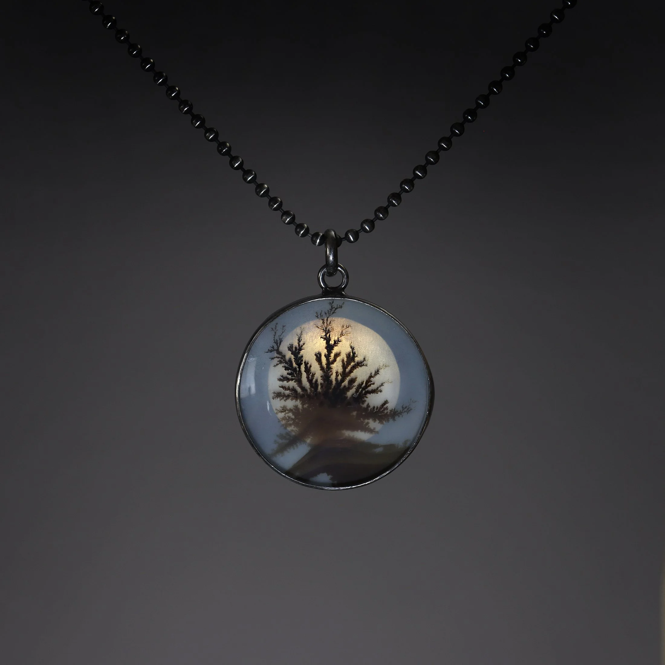 Samhain Moonrise Pendant