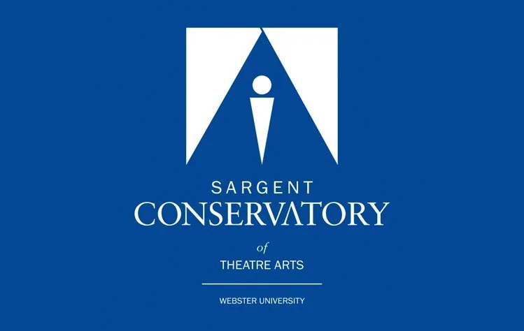 A logo for Sargent Conservatory of Theatre Arts at Webster University.
