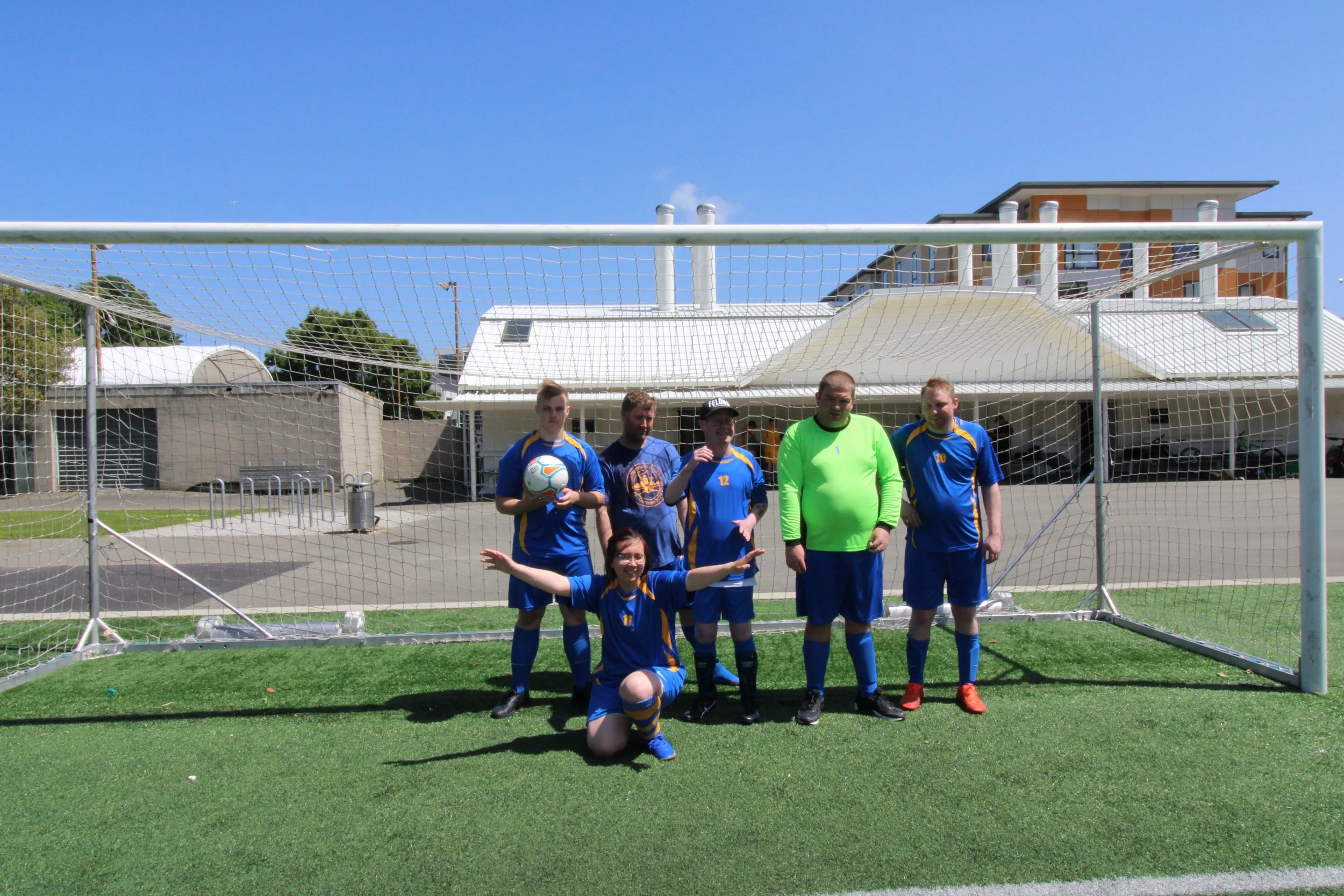 Our football team ready to play at regional summer games in 2024