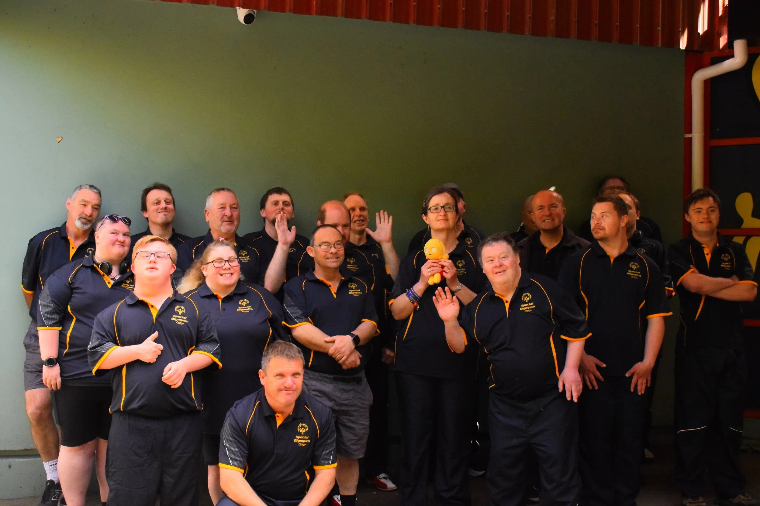 Our Otago tenpin bowling team while competing at the Regional Summer Games in 2024 at Bowline Dunedin.