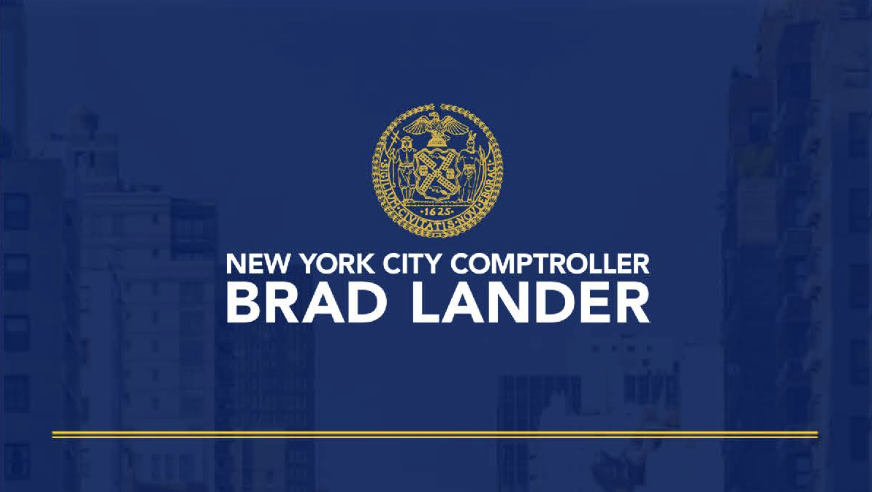 New York City Comptroller  Brad Lander Logo