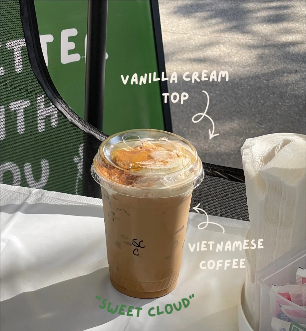no espresso this sunday&hellip; but the sweet cloud is rolling in ☁️

⭐️ one-day-only menu ⭐️ (sunday 11/9)

&bull; &ldquo;sweet cloud&rdquo; vietnamese coffee specialty
&bull; vietnamese coffee (light + dark)
&bull; iced matcha
&bull; iced chai
&bul