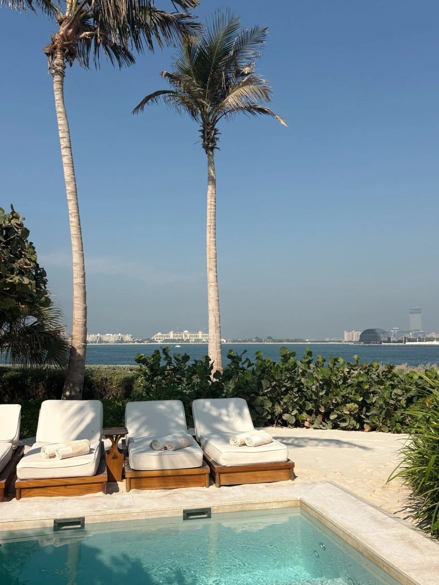 A fabulous couple of weeks in Dubai. One of my personal favourite designs is beach clubs and villas, there&rsquo;s such an uplifting feeling about the environments and incorporating nature and design #hoteldesign #beachclubdesign #interiordesign @mai
