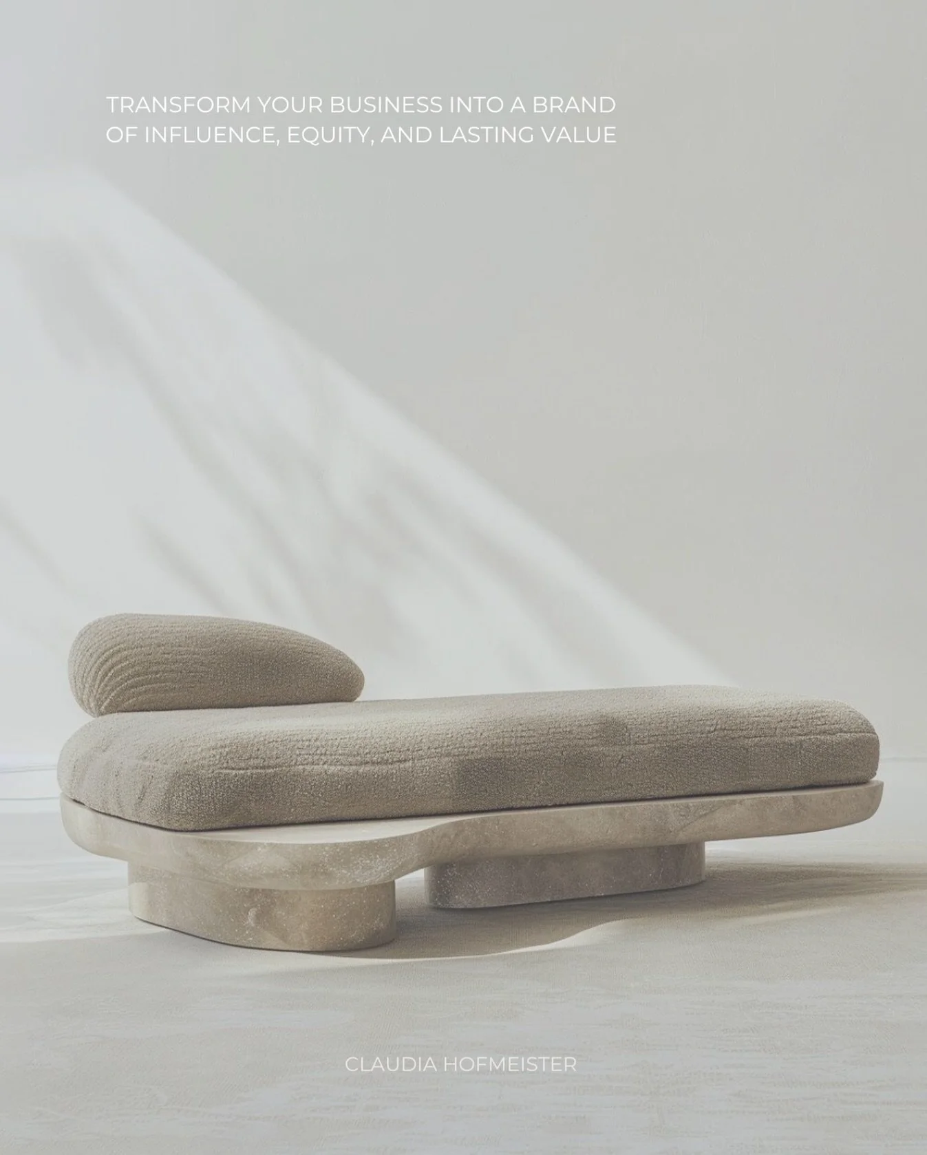 DESIGN SERVES MADE FOR LIFECYCLE INTEGRATION- 
YOUR BUSINESS > design with us > source interiors with us > let us package and brand it all together with brand strategy that supports your vision 

CORE VALUES; 

We build brands that build wea