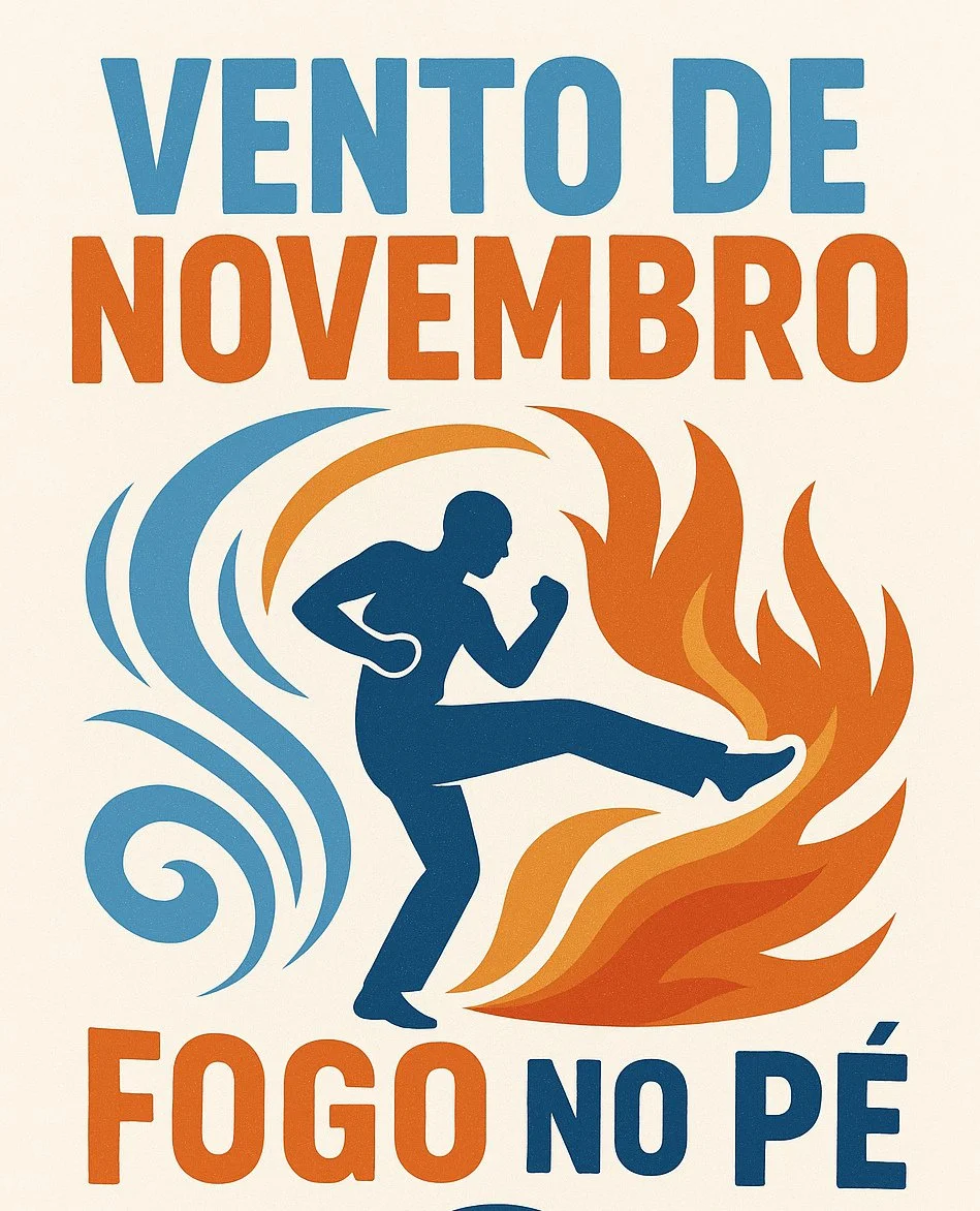 Join us for Capoeira Mal&ecirc;s - Brampton's inaugural Fall Encounter....⁠
⁠
Vento de Novembro, Fogo no P&eacute;!⁠
⁠
November 21st, 22nd 2025⁠
⁠
Our guests include recent Elite Capoeira Fight 2 Champion Contramestre Carne Seca and his partner in li