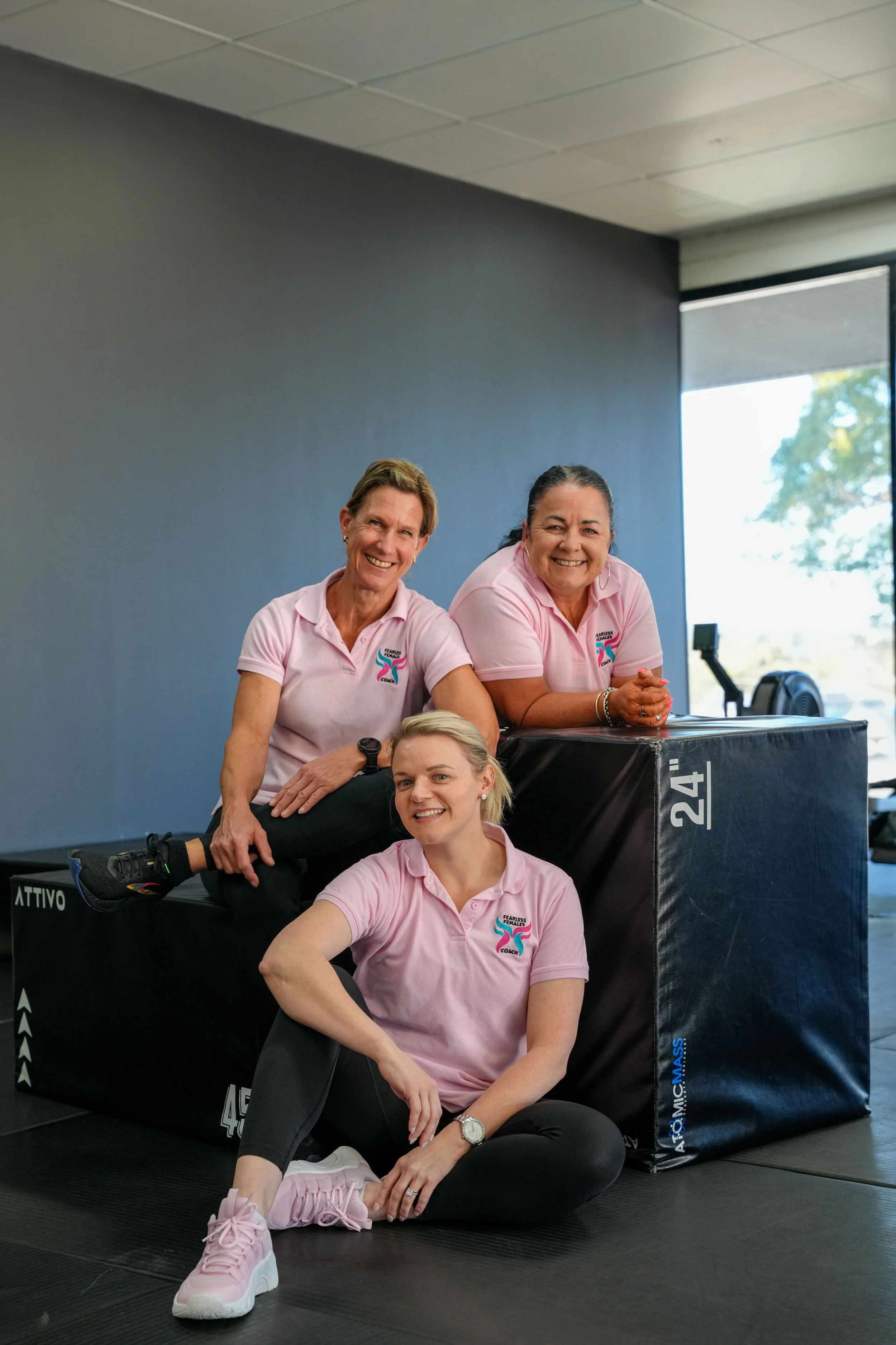 Female Personal Trainers Ipswich. Christine Lane-Bishop Sally-Anne Milham Tanja Rogers