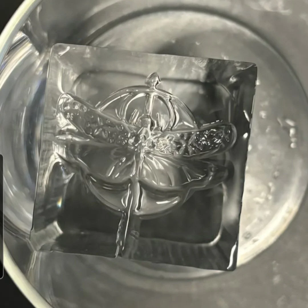 Ice stamp stamped iced The Green