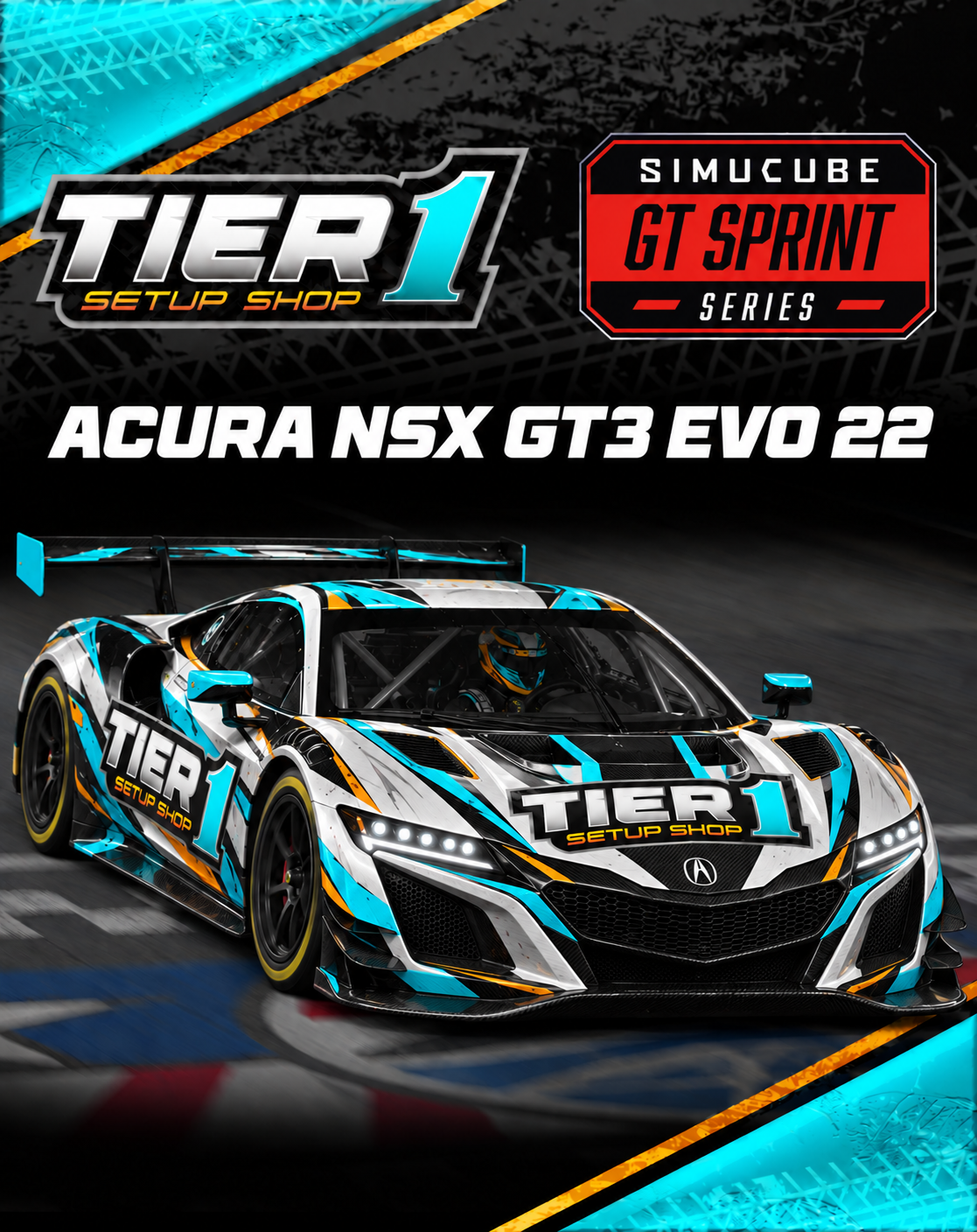 Acura NSX GT3 Mobility Resort Motegi Sprint  26S4 Week  4