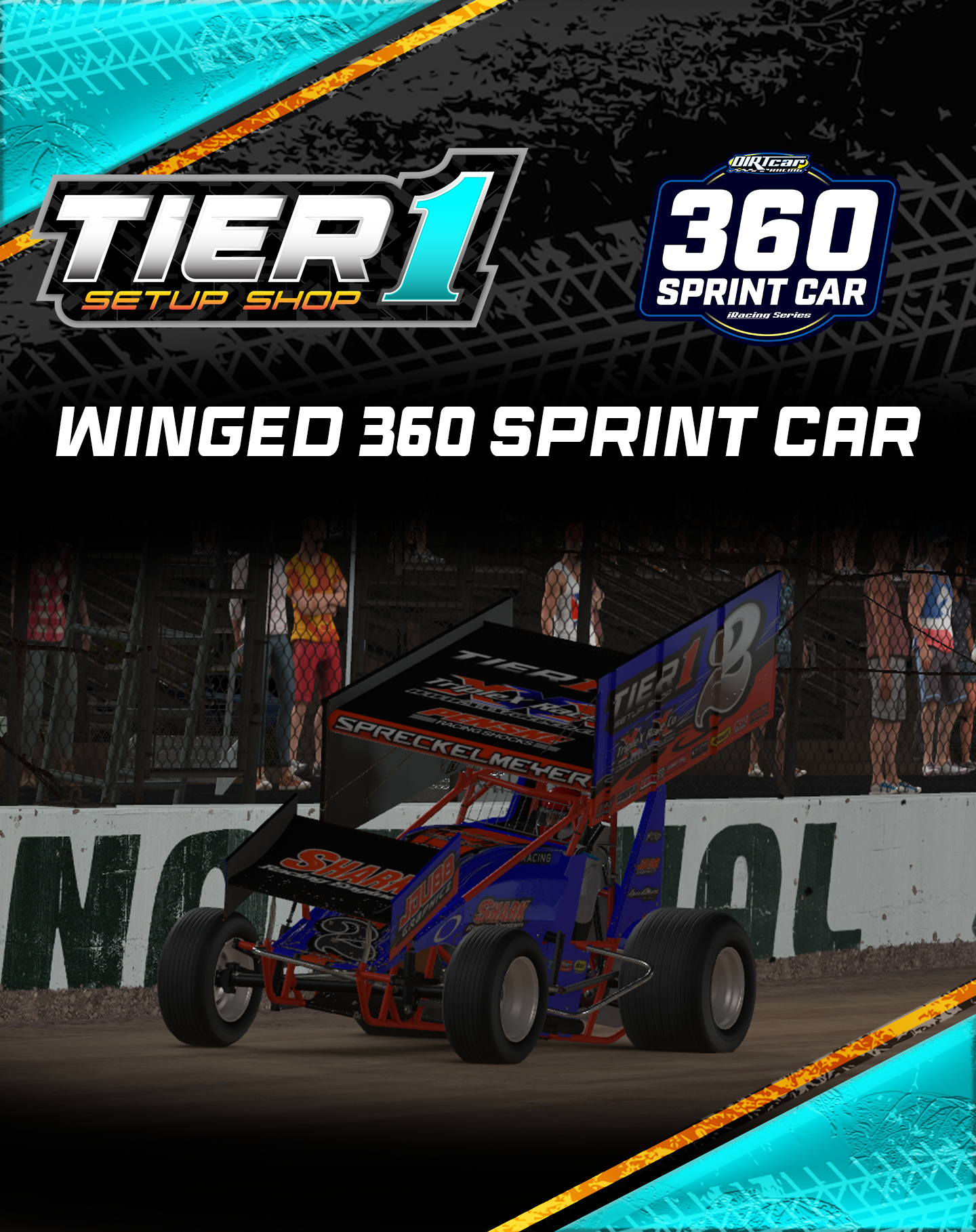 Winged 360 Sprint Car USA 26S3 Week 1