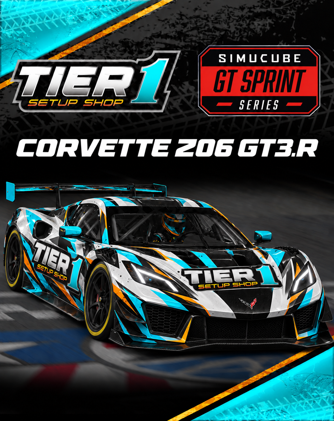 Chevy Corvette Z06 GT3 Mobility Resort Motegi Sprint  26S4 Week  4
