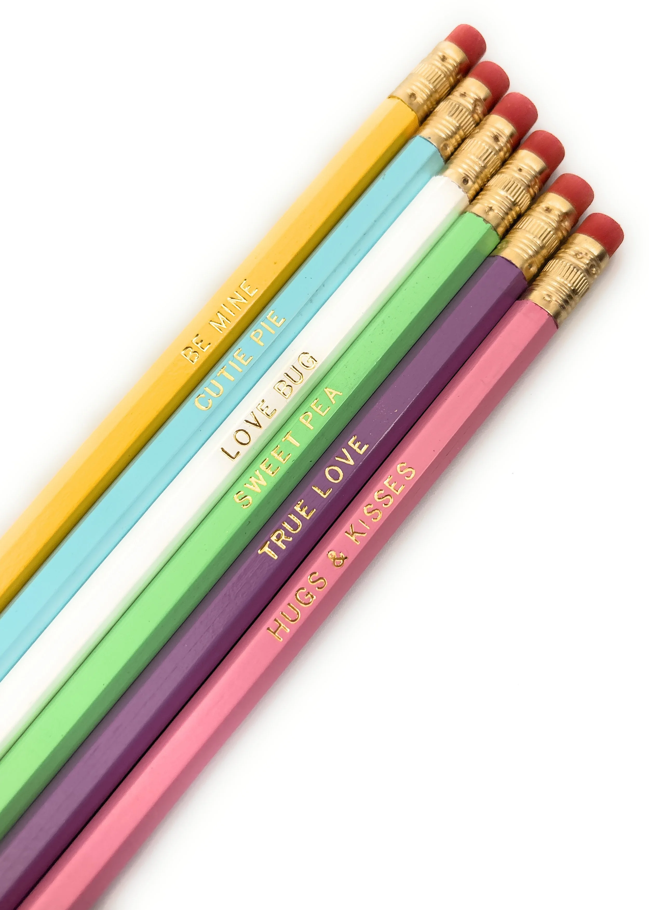 Valentine's Day Conversation Heart Pencils