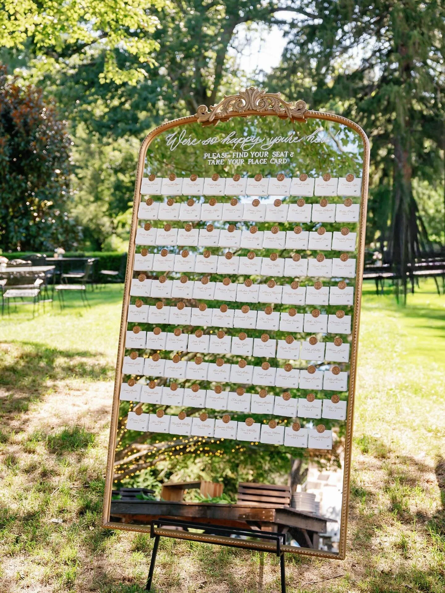 A look back at Emily &amp; Christian&rsquo;s beautiful late summer wedding at Appleford🌸🩵🕯️✨

Their wedding featured elegant, cohesive signage and layers of romantic candlelight&mdash;hallmarks of our Refined Romance package, designed to create an