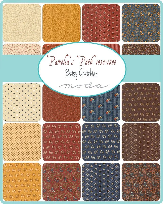 Pre Cut - Charm Squares - Pamelia's Path 1850-1880, by Betsy Chutchian for Moda
