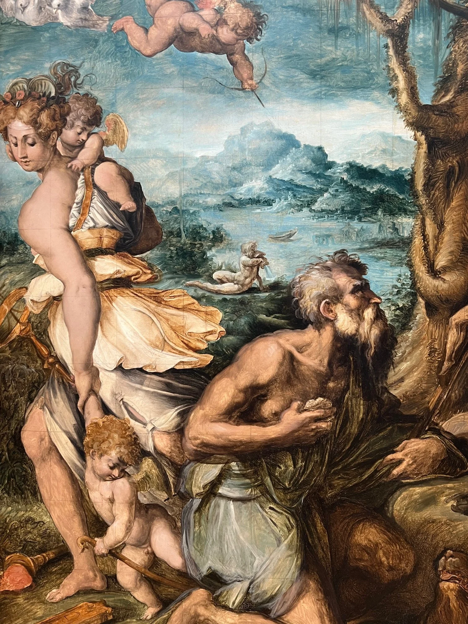 The Temptation of Saint Jerome (detail)