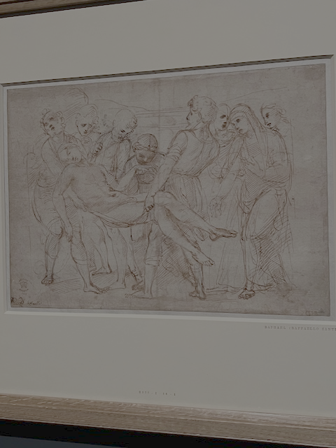 Raphael - Study for the Entombment