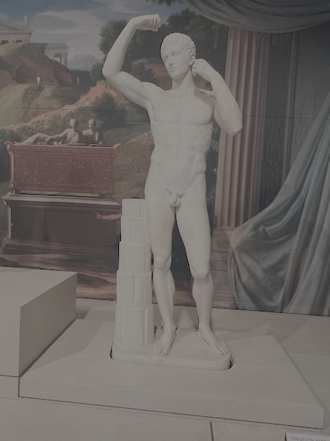 Statue of a youth, known as the Amelung Athlete