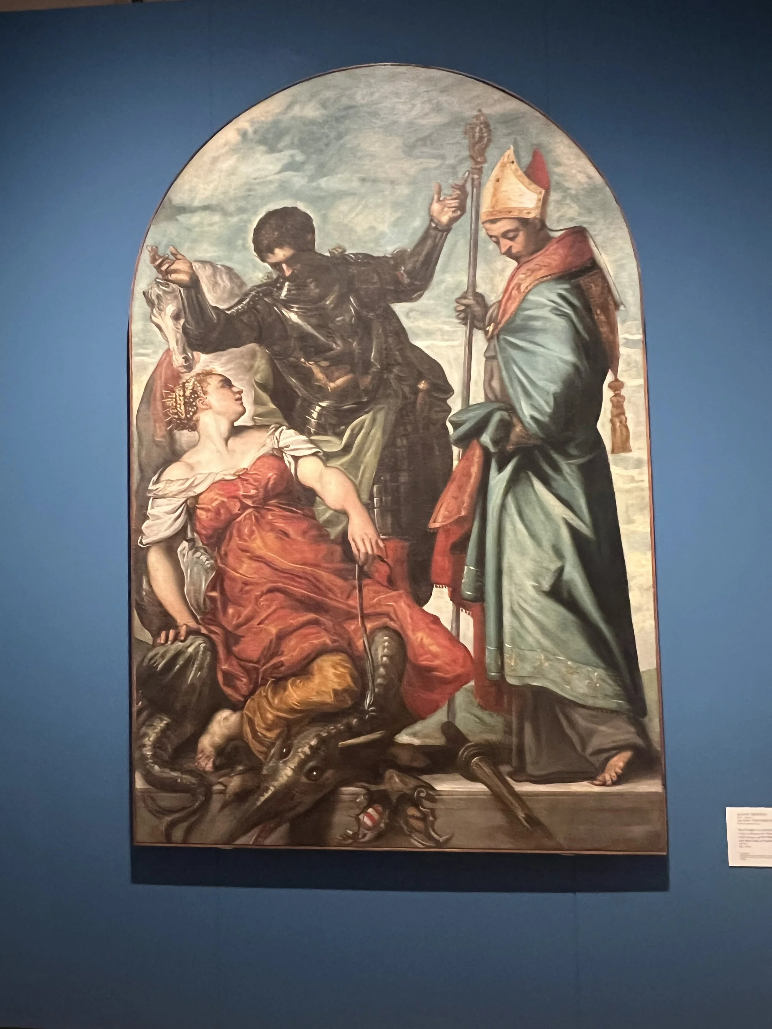 Saint Louis of Toulouse, Saint George and the Princess