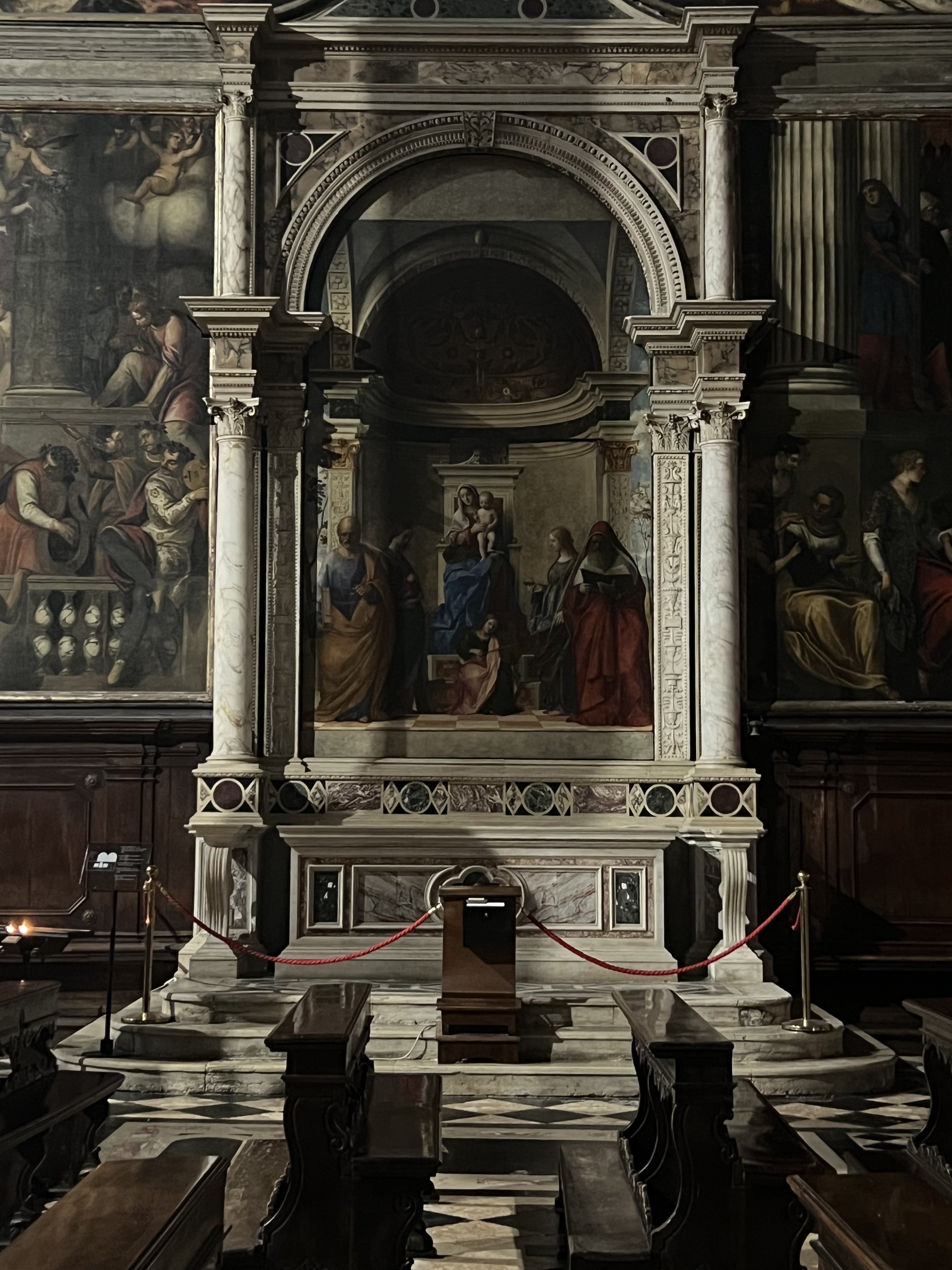 San Zaccaria Altarpiece (sacra conversazione) - 1505